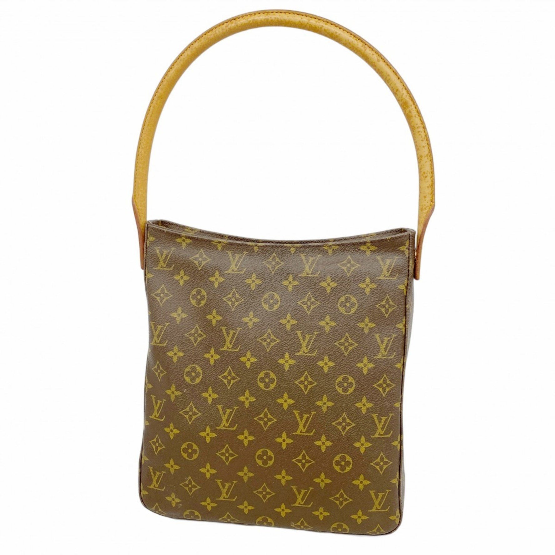 Louis Vuitton Monogram Looping GM Shoulder Bag M51145 Brown Women's