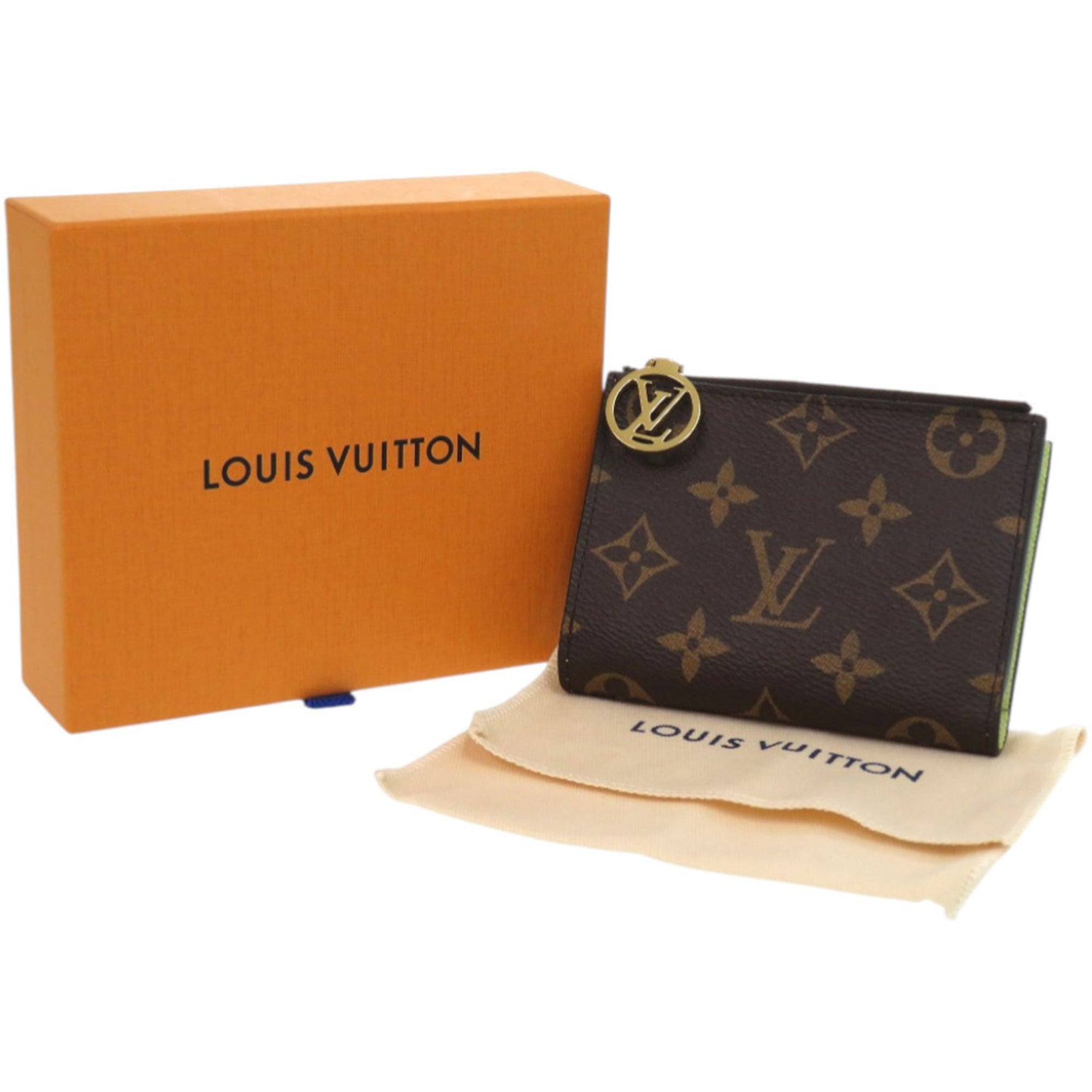 Like new Louis Vuitton Portefeuille Lisa Monogram Canvas Bifold Wallet 1116 LOUIS VUITTON