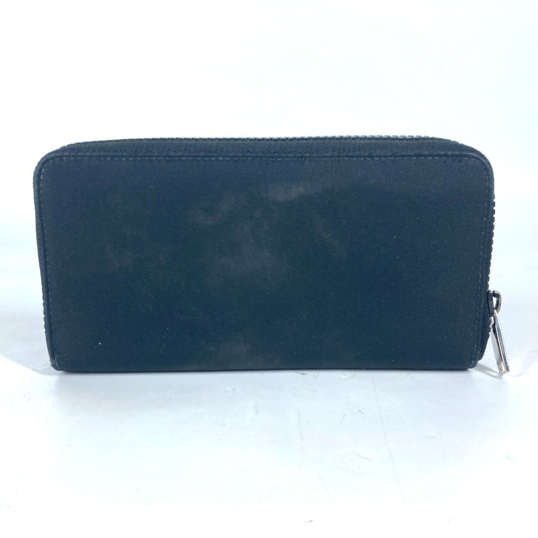 Christian Dior Dior KAWS collaboration round long wallet nylon black