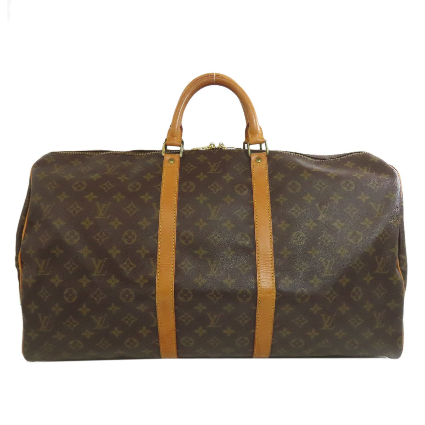 Louis Vuitton Keepall 55 Boston Bag Monogram Canvas LOUIS VUITTON