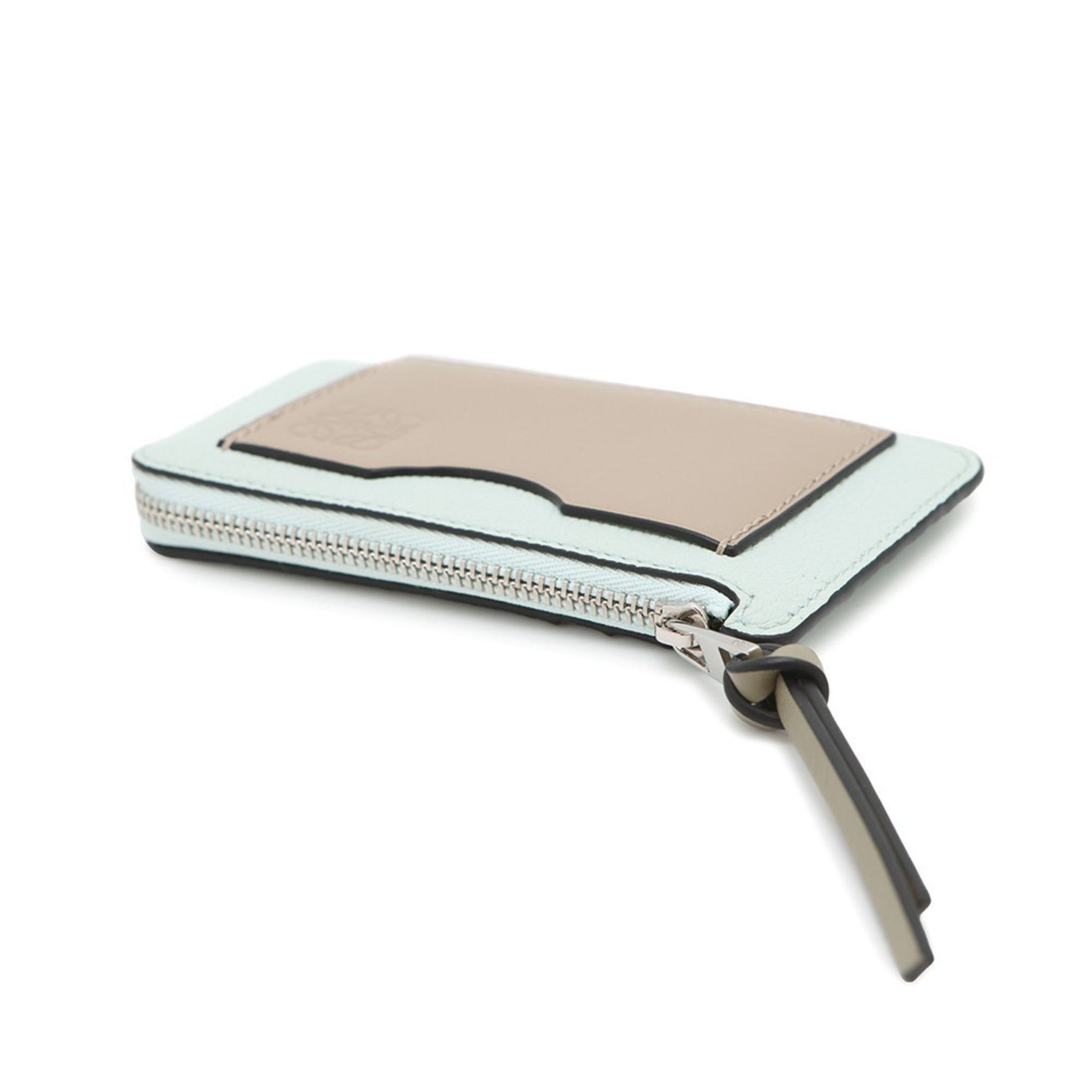 LOEWE Wallet/Coin Case Card Holder Soft Grain Calfskin Leather Wallet