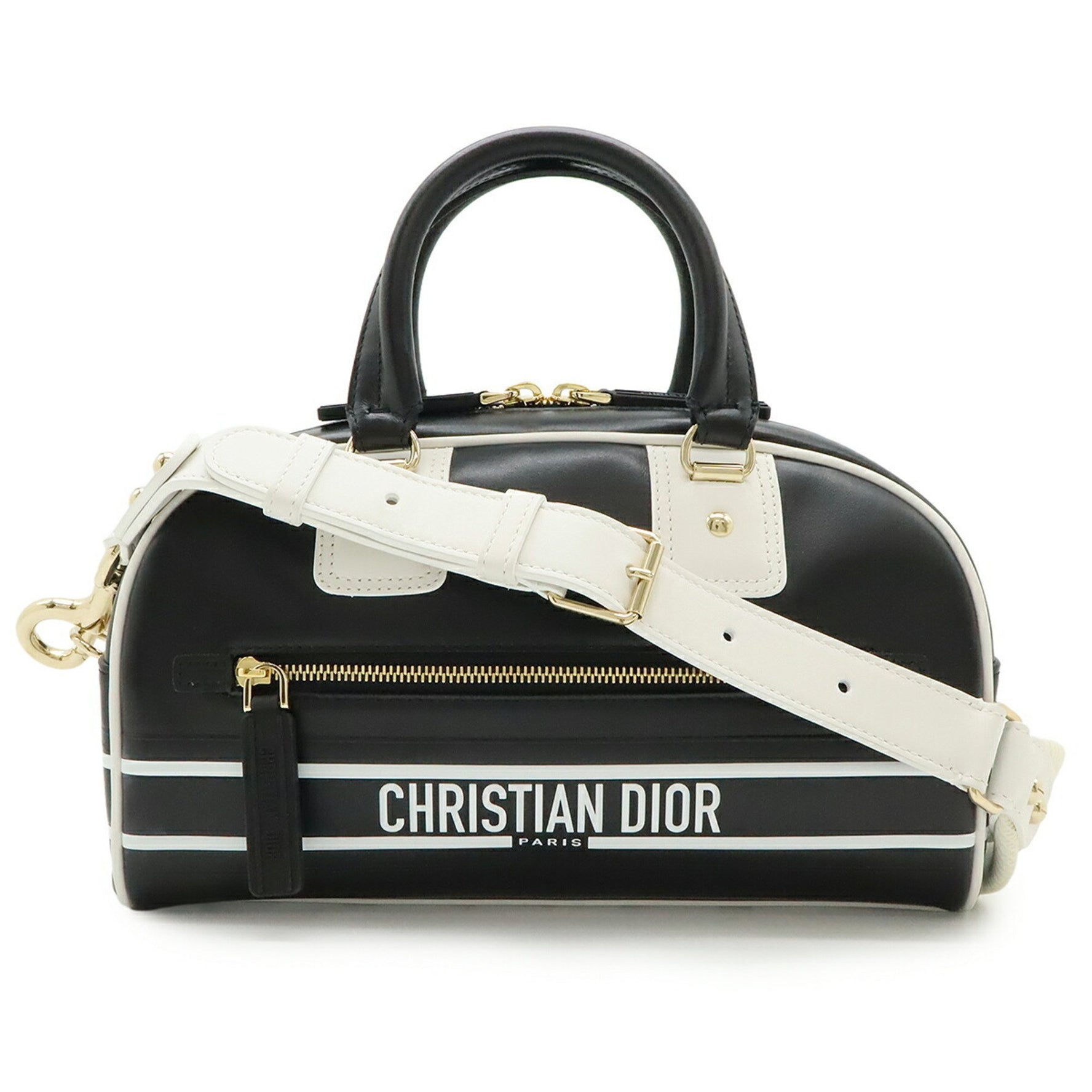 Christian Dior Vibe Small Bag, Handbag/Shoulder Black Leather
