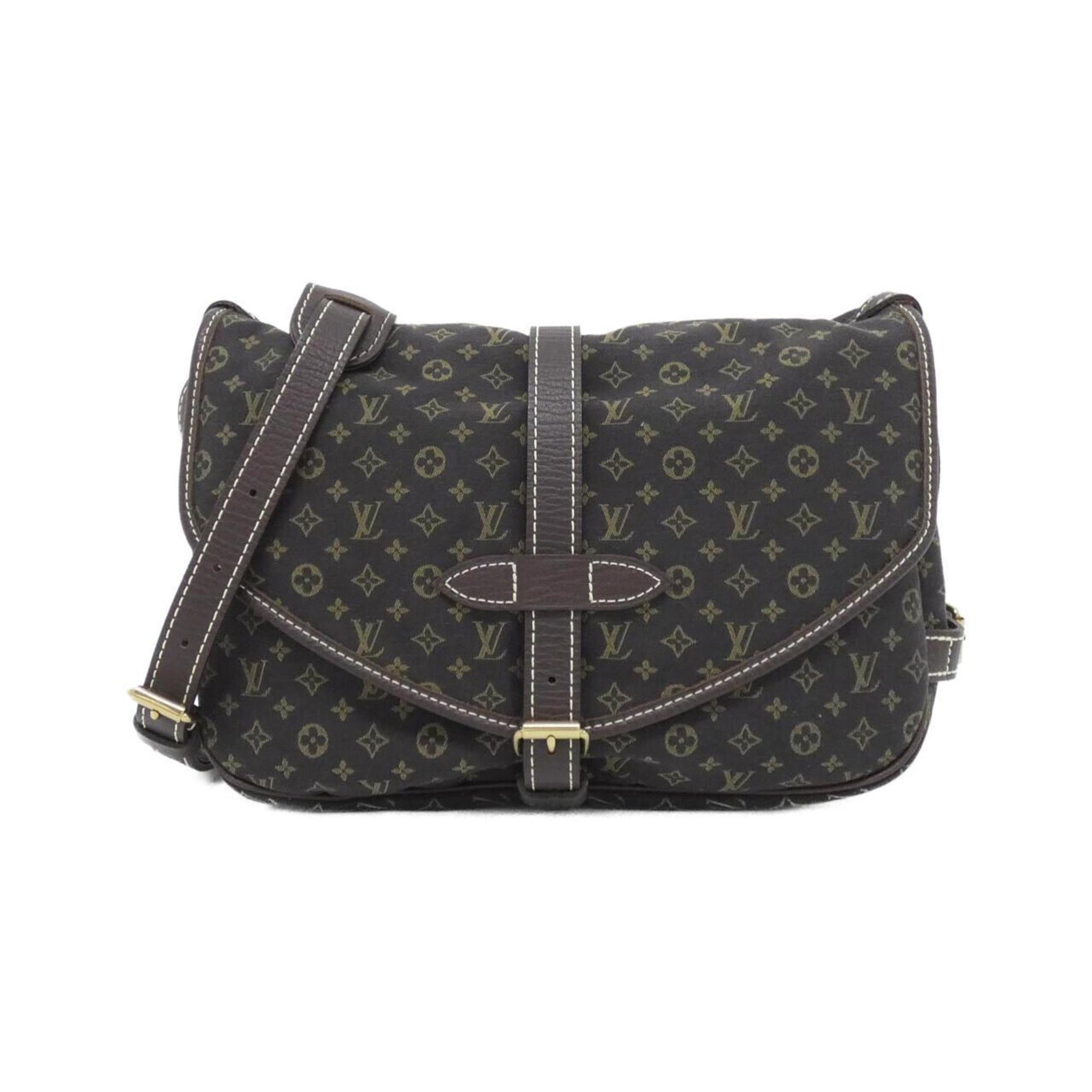 Louis Vuitton Monogram Mini Lin Saumur Shoulder Bag