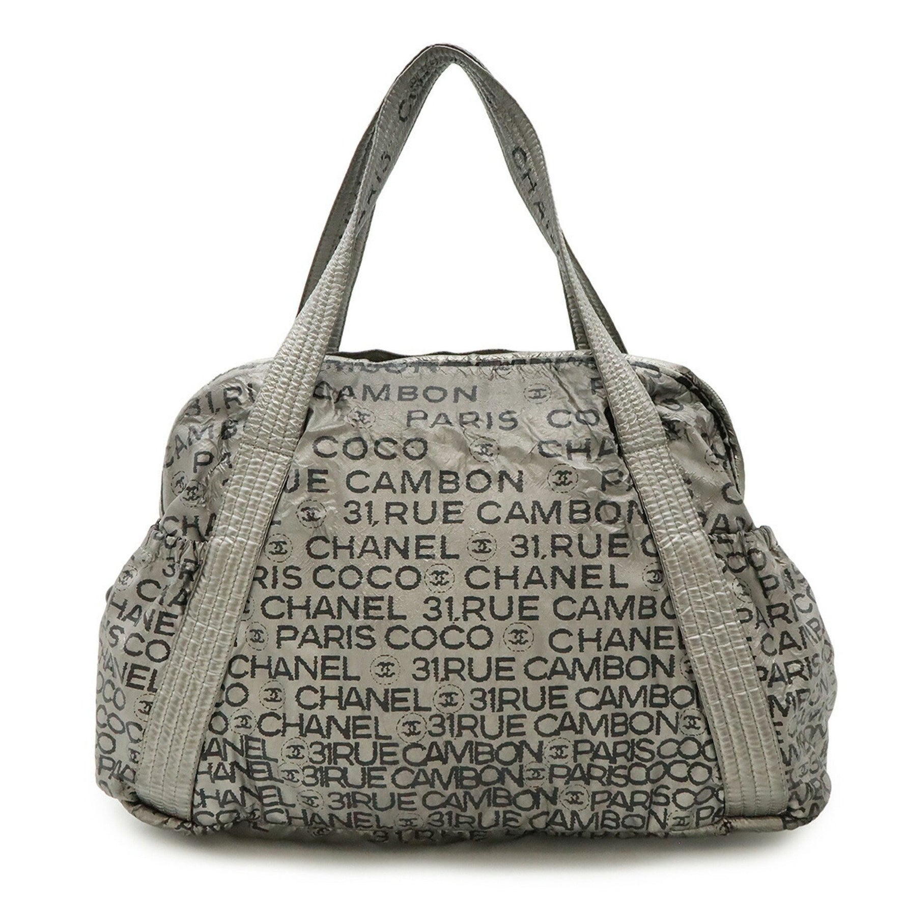 CHANEL Unlimited Tote Bag Shoulder Nylon 6114