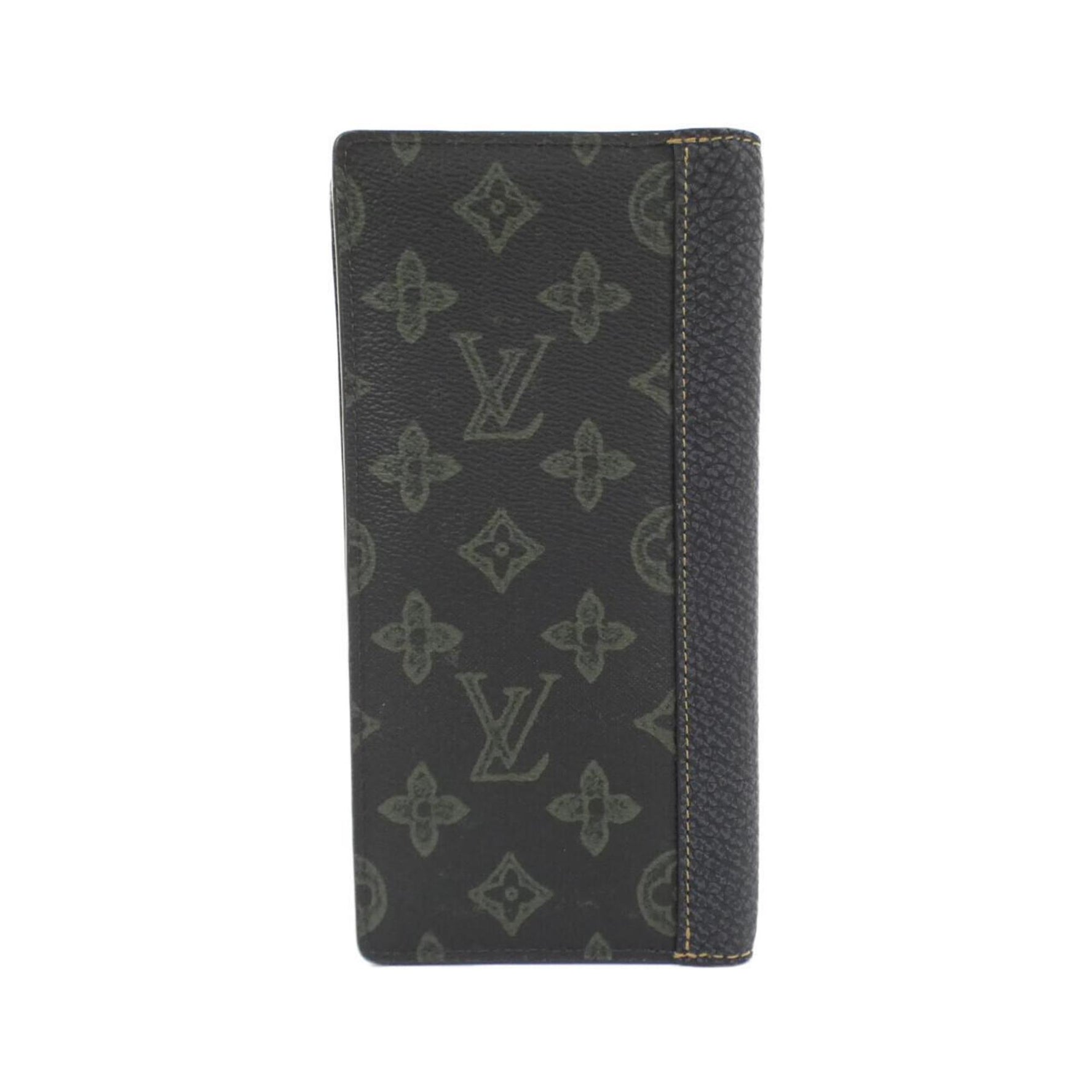 Louis Vuitton Monogram Record Portefeuille Brazza Wallet