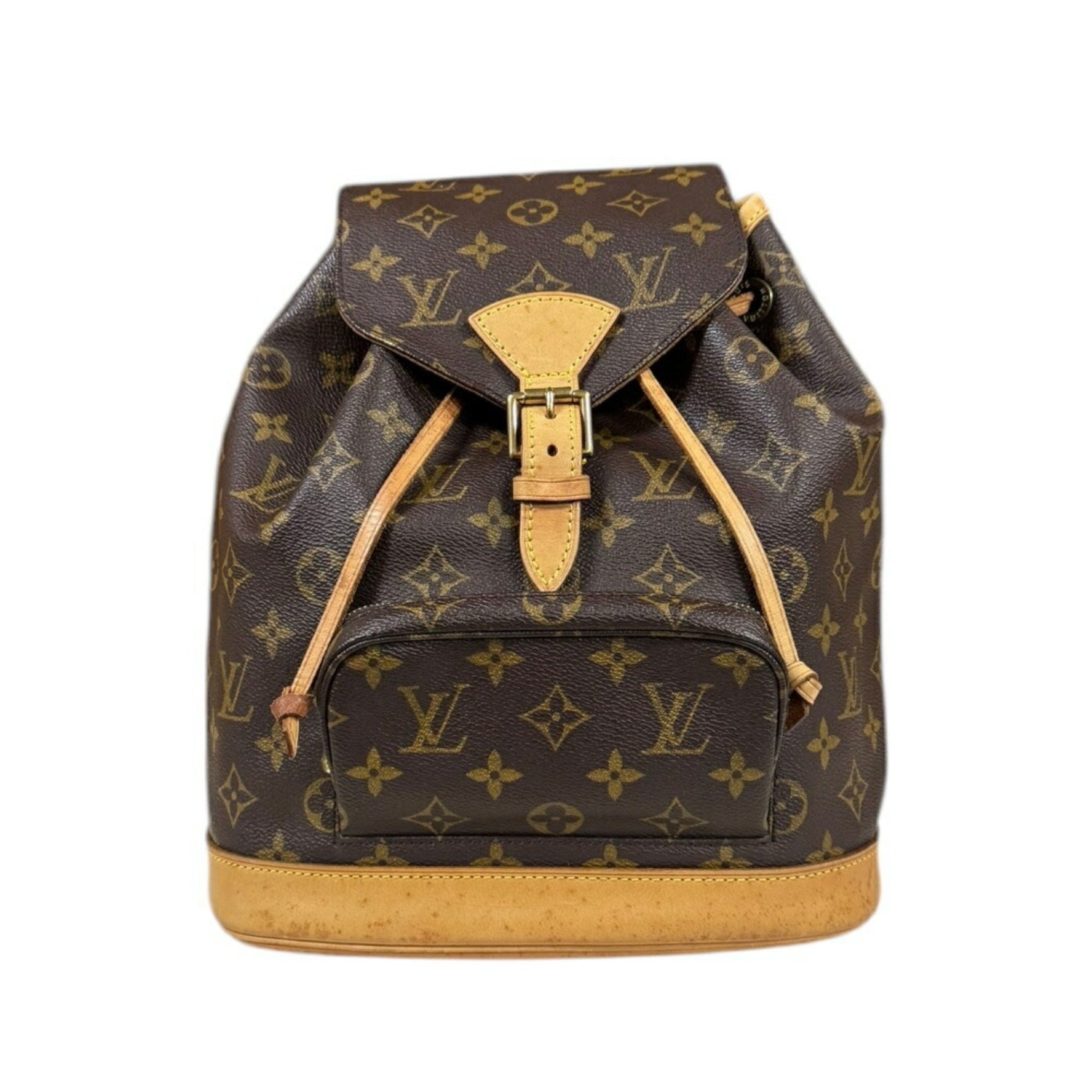 Louis Vuitton Montsouris MM Monogram Backpack/Daypack Canvas M51136 Women's LOUIS VUITTON