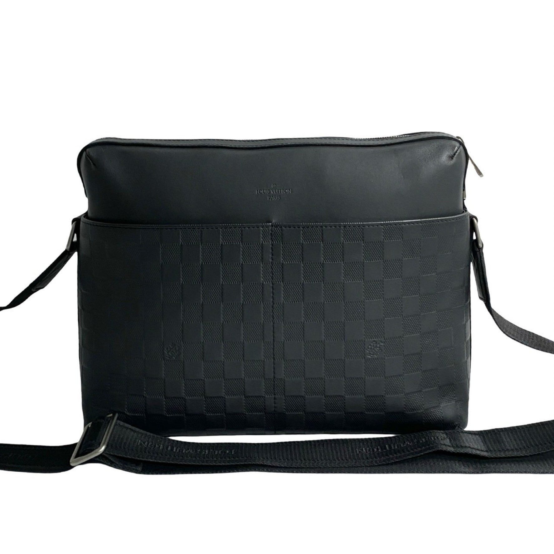 Louis Vuitton Calypso MM Damier Infini Leather Shoulder Bag/Business Bag in Noir (506-7)