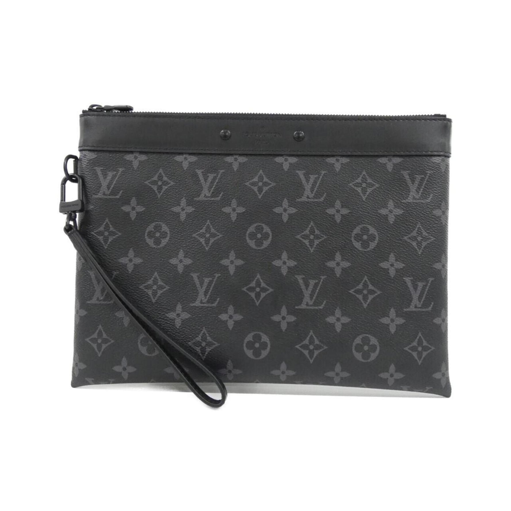 Louis Vuitton Monogram Eclipse Pochette To Go Handbag