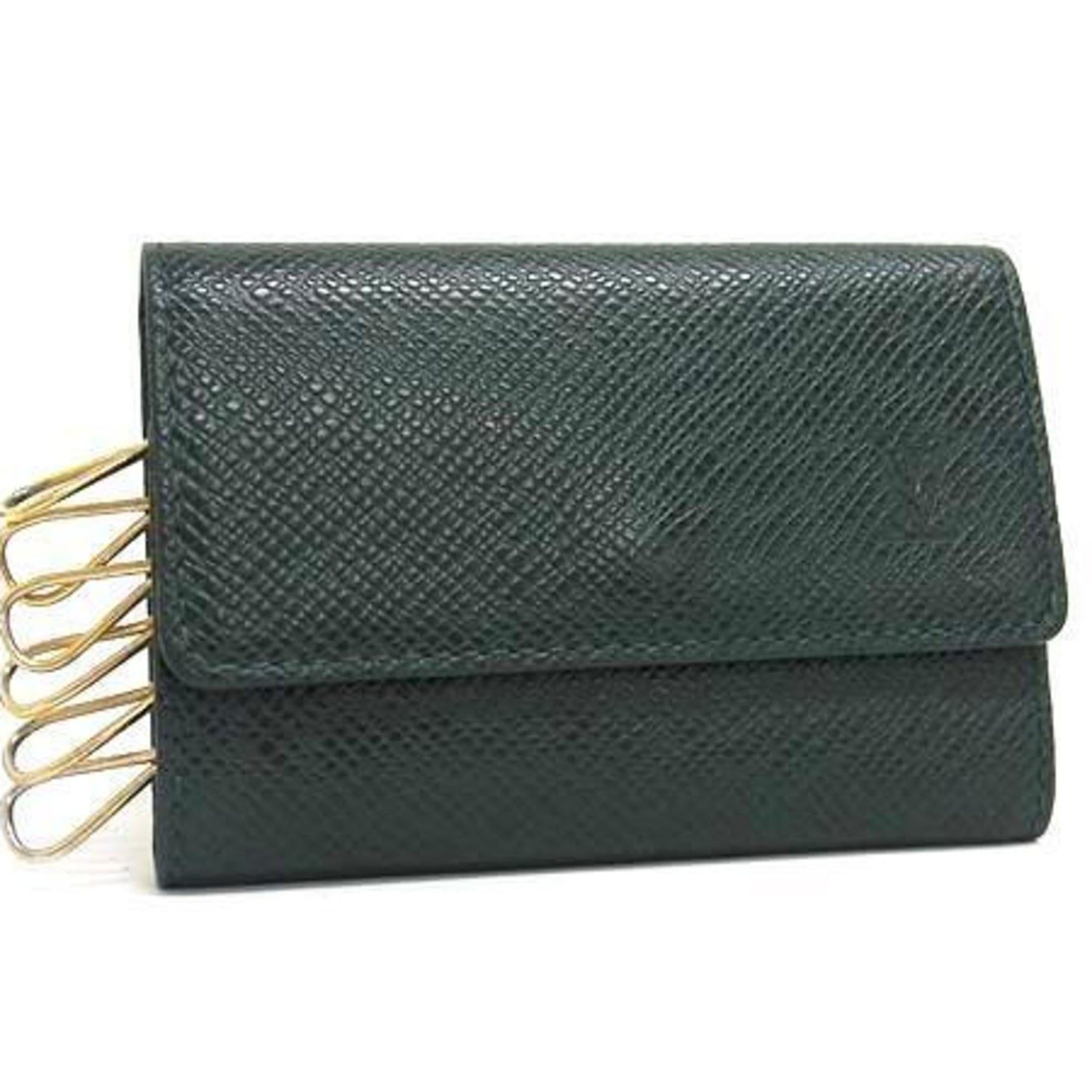 LOUIS VUITTON Multicle 6 Key Case Episea (Green), Taiga