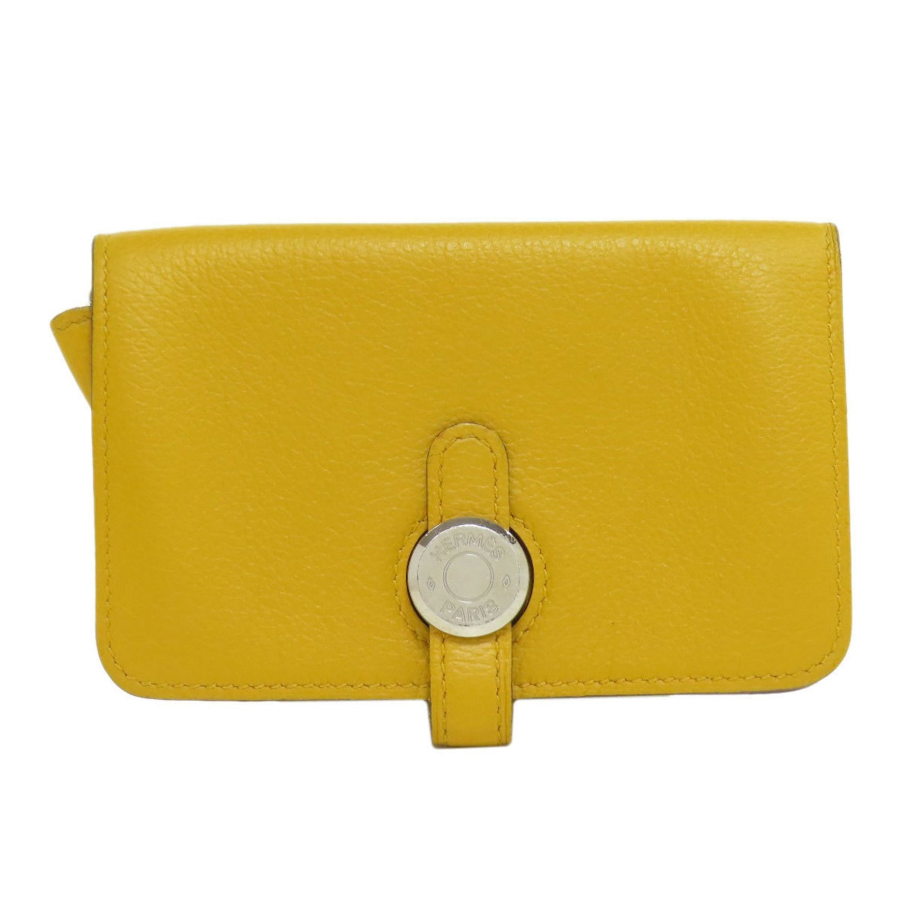 Hermes Dogon Wallet/Coin Case Chevre Women's