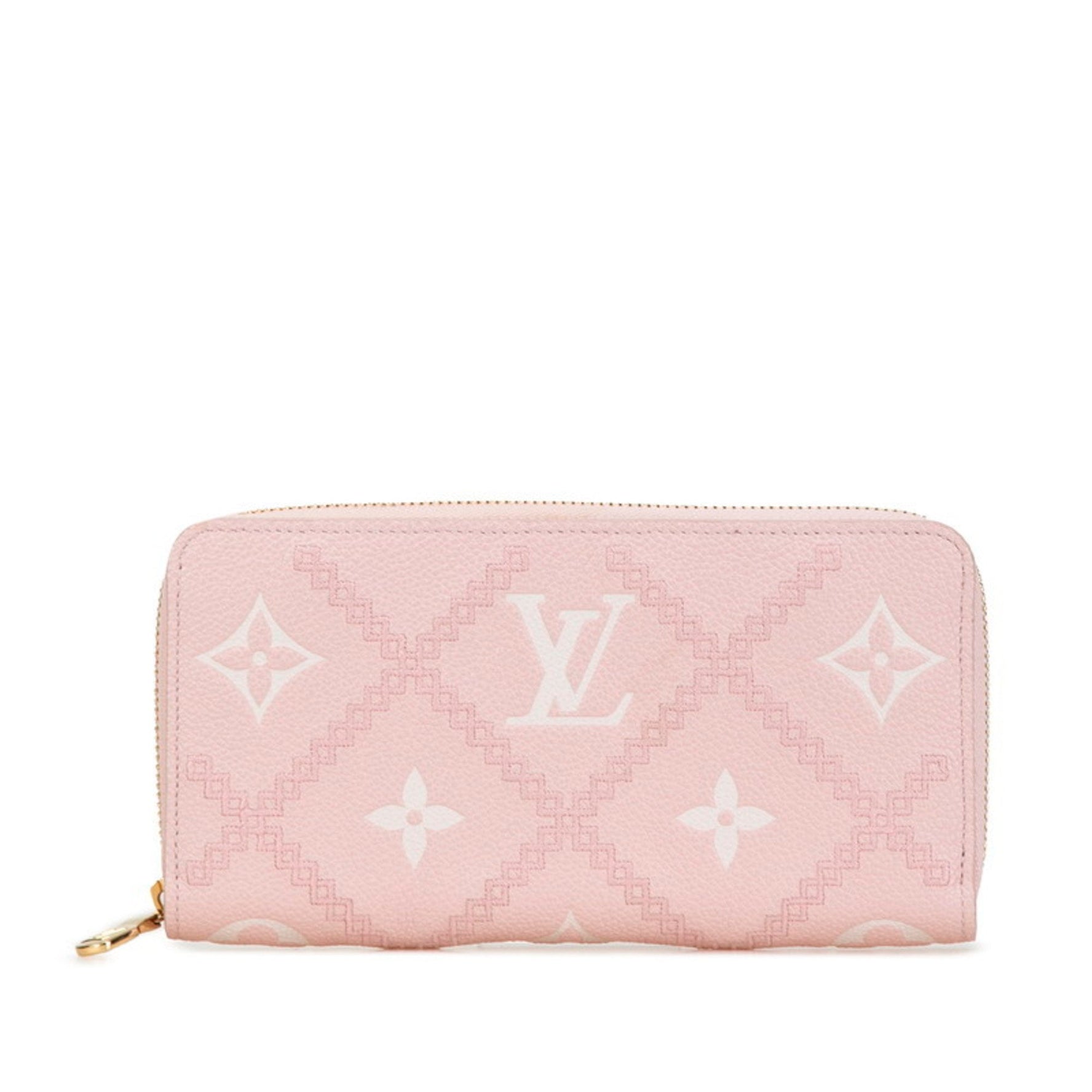 Louis Vuitton Monogram Empreinte Zippy Wallet Long Broderie Leather Canvas