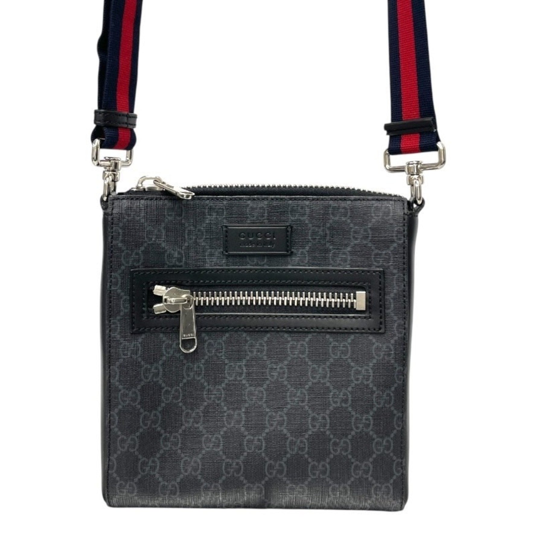 GUCCI GG Supreme Shoulder Bag for Men and Crossbody Women, Sherry Line