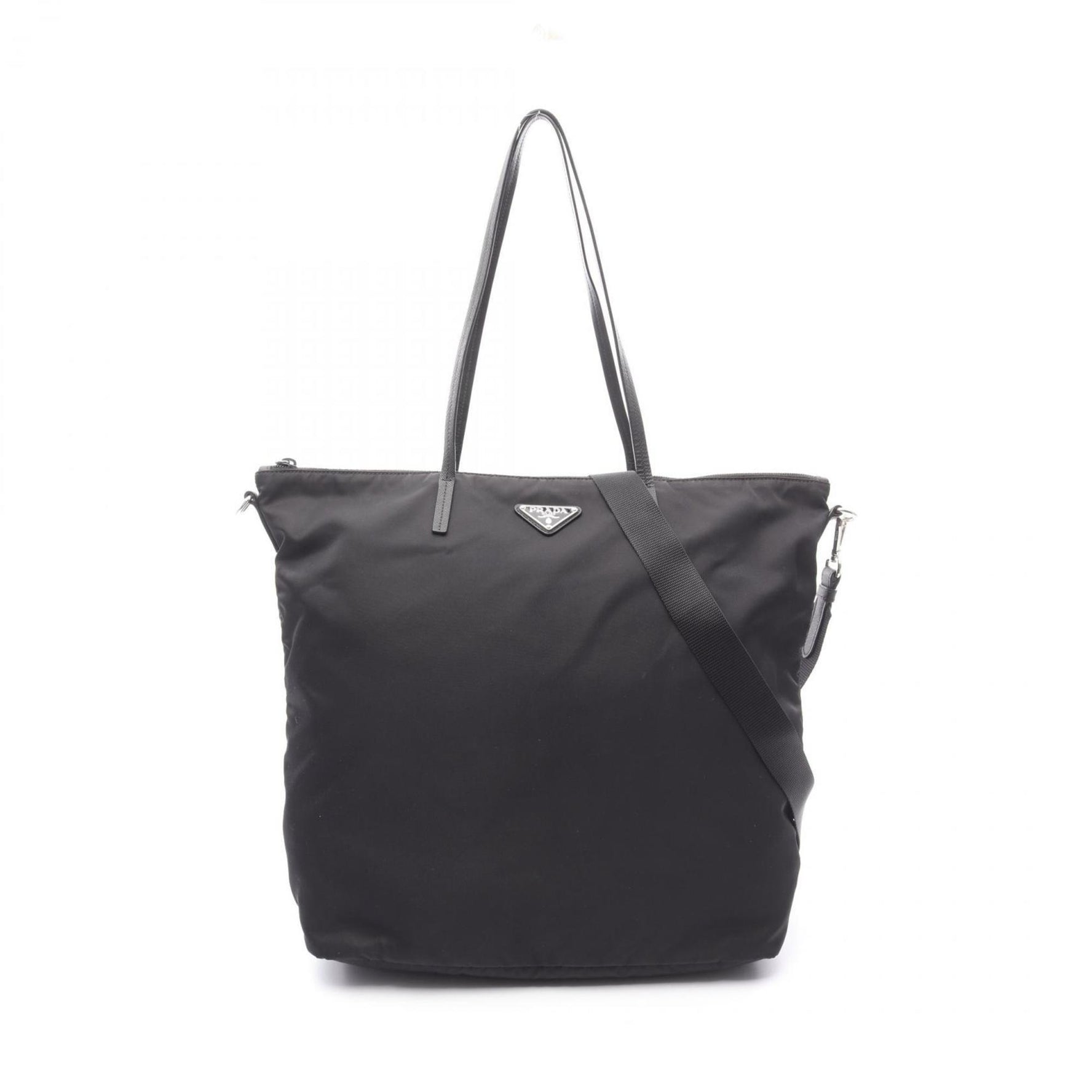 Prada tote bag, nylon and leather