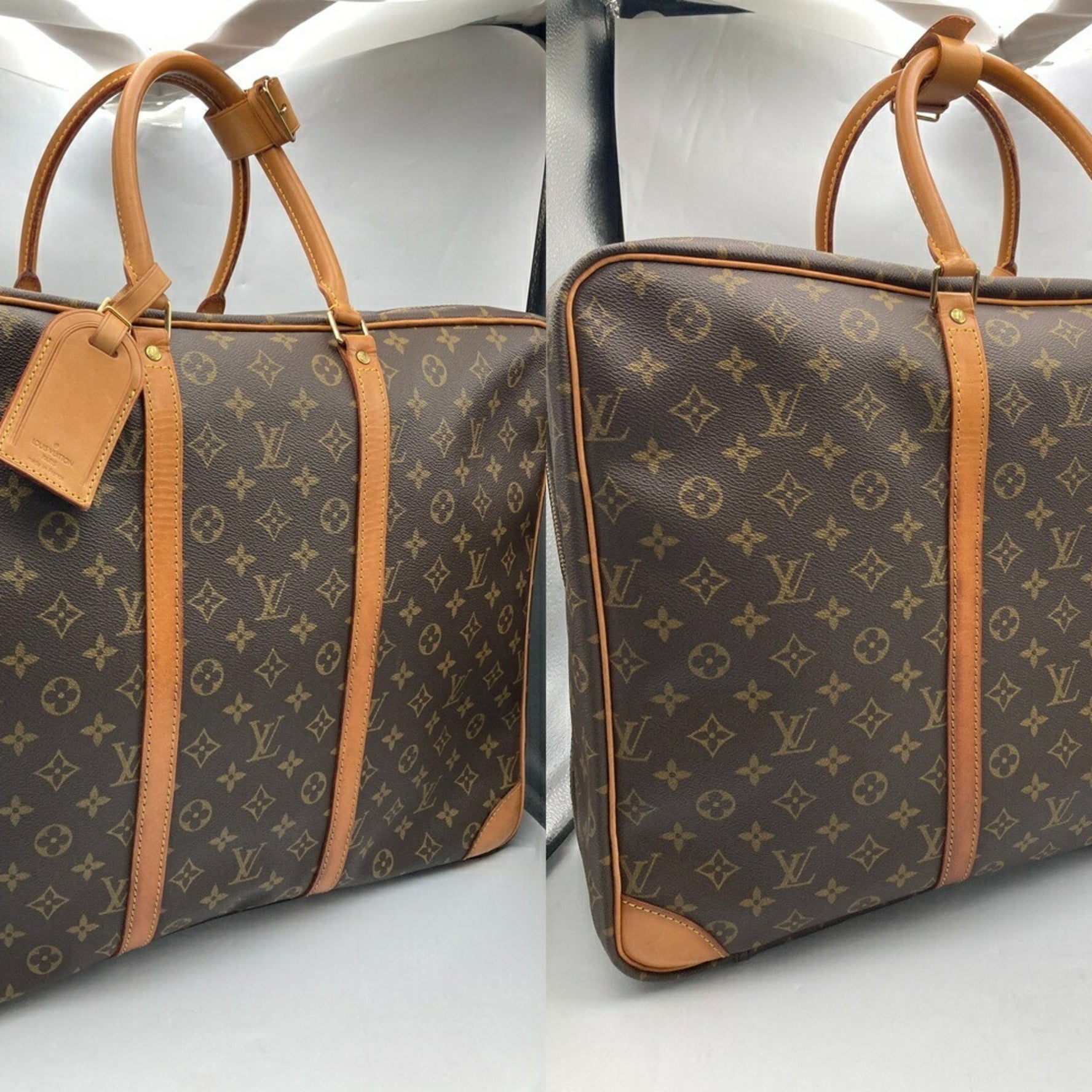 Louis Vuitton Monogram Sirius 50 Boston Bag/Travel Bag