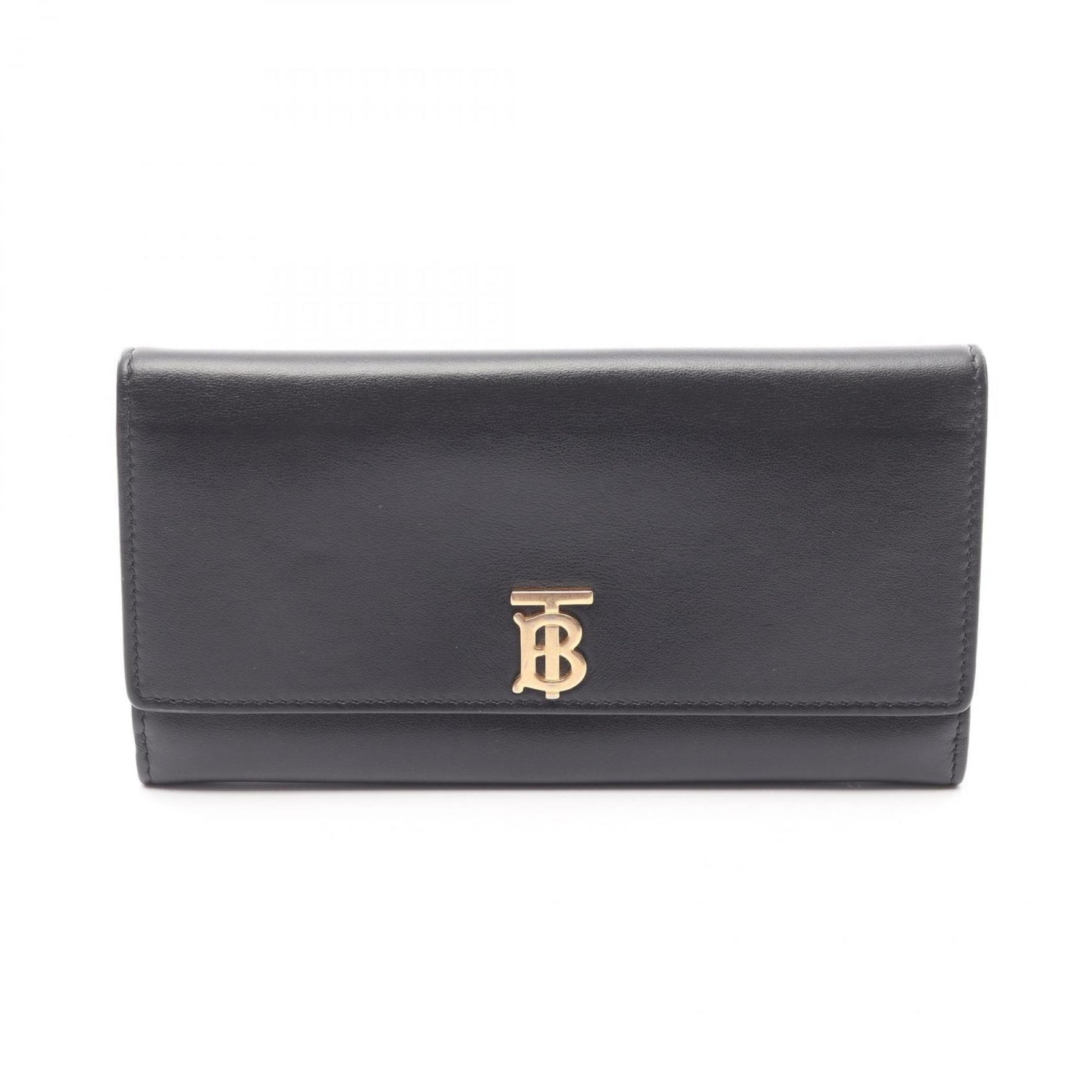 Burberry TB bifold long wallet, leather