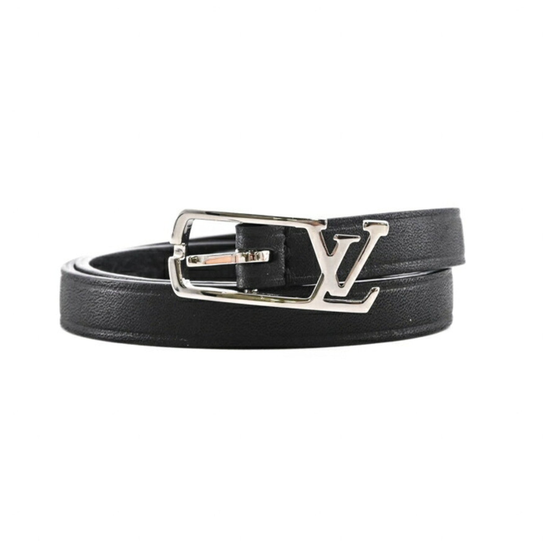 LOUIS VUITTON M6257 Neogram Leather Bracelet in Black #19 LV