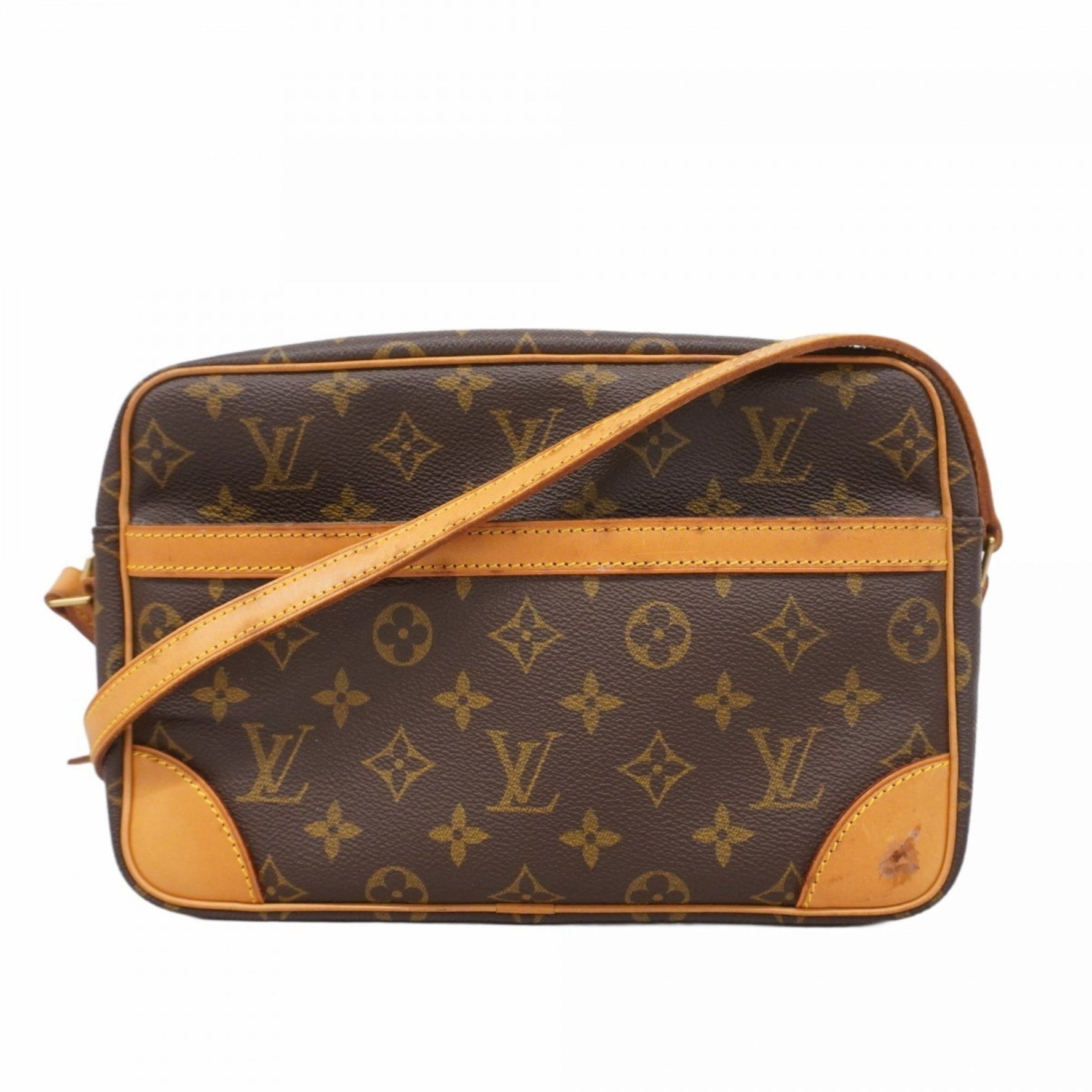 Louis Vuitton Monogram Trocadero 27 Shoulder Bag M51274 Brown Women's