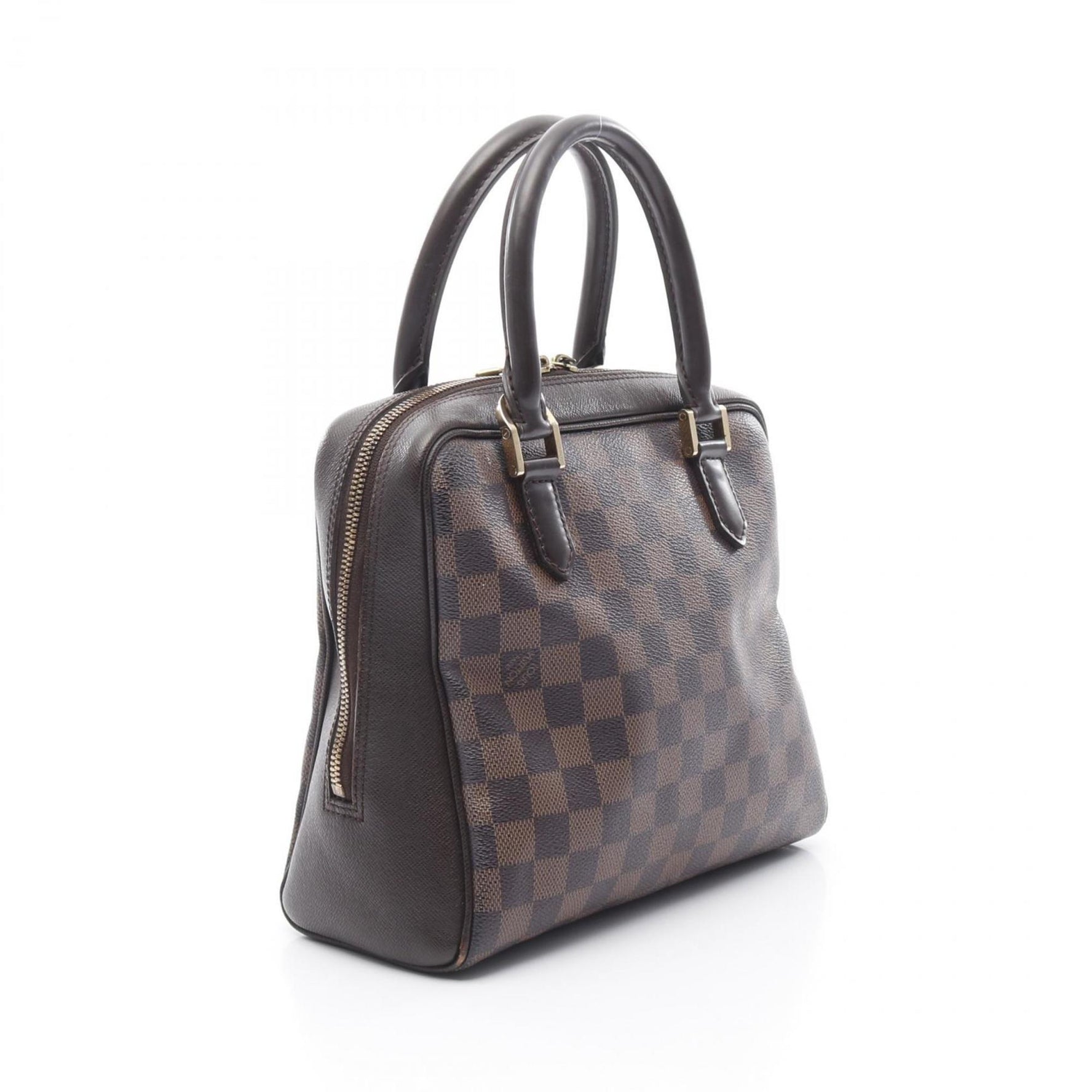 Louis Vuitton Brera Handbag, Coated Canvas and Leather with Damier Finish