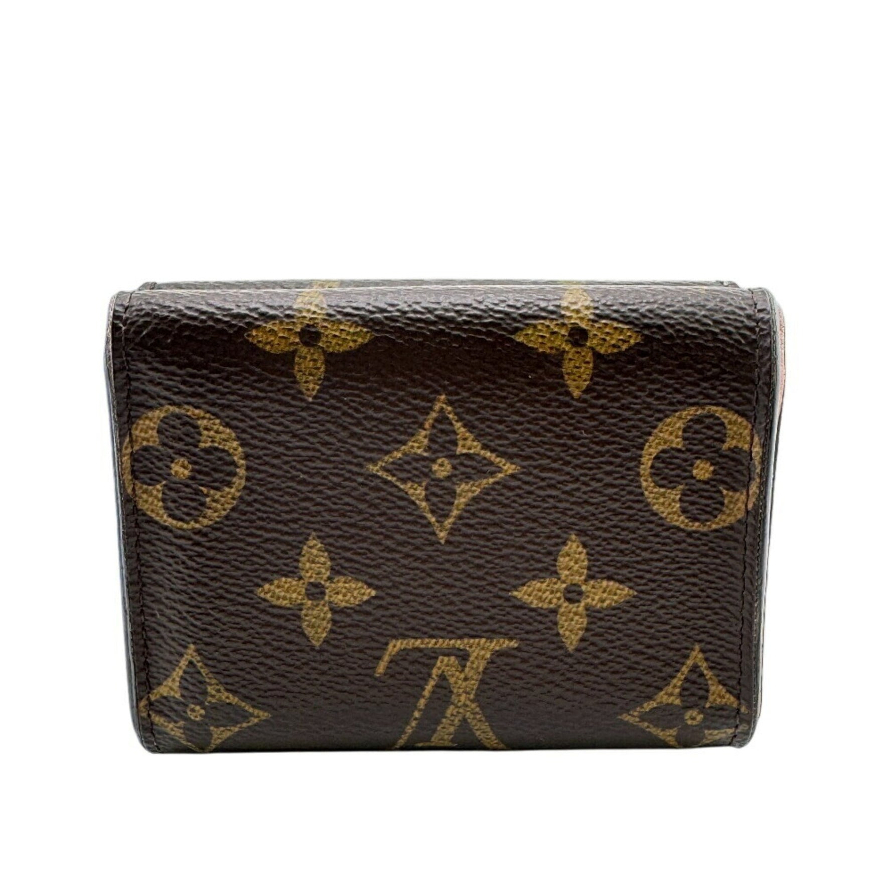 LOUIS VUITTON Portefeuille Celeste Compact Wallet Monogram Trifold Brown