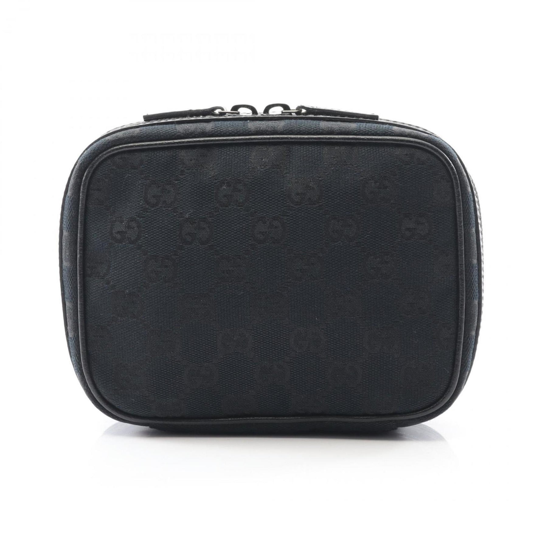 Gucci GG Canvas Pouch Bag, and Leather