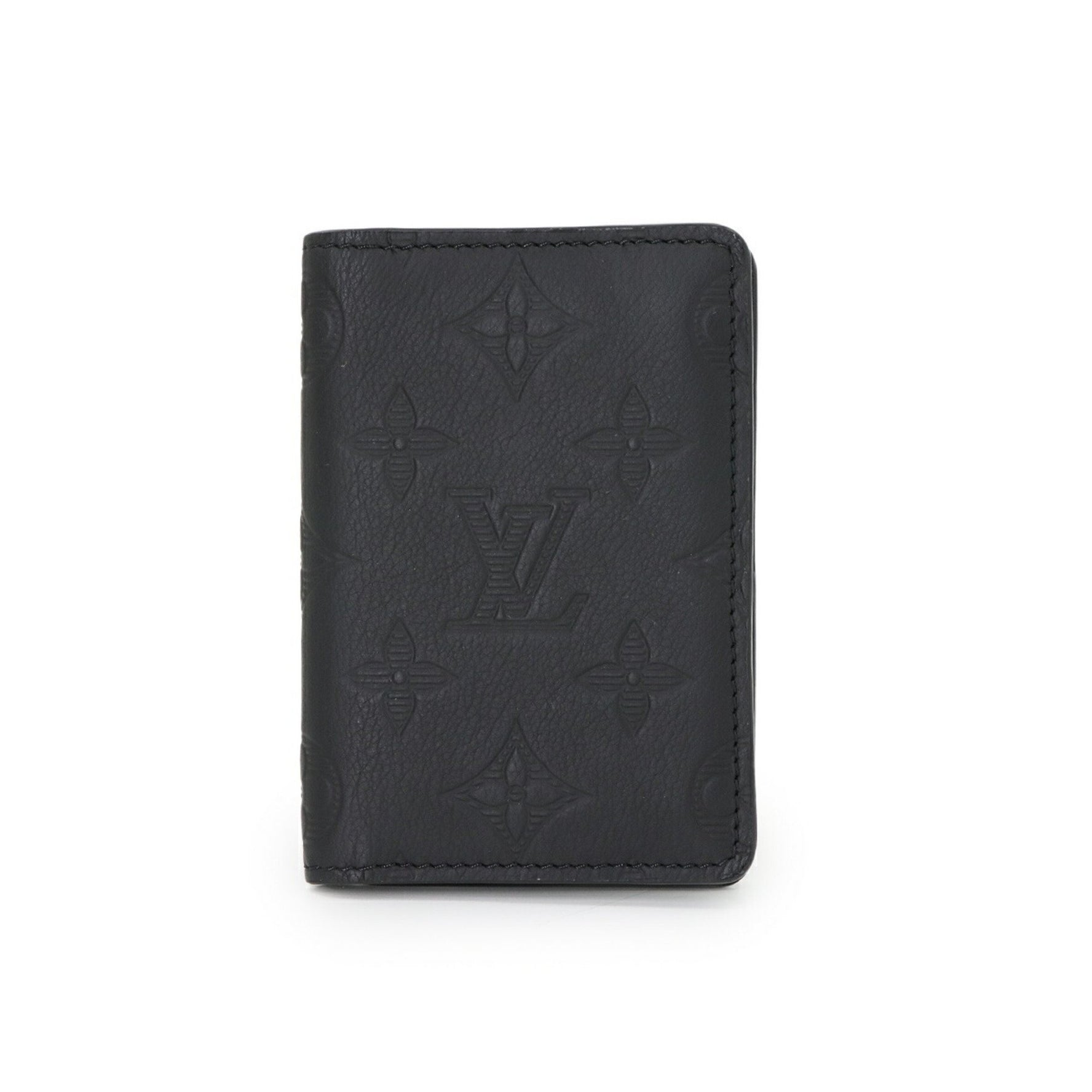 Louis Vuitton Monogram Shadow Organizer de Poche Card Case in Leather with RFID Holder