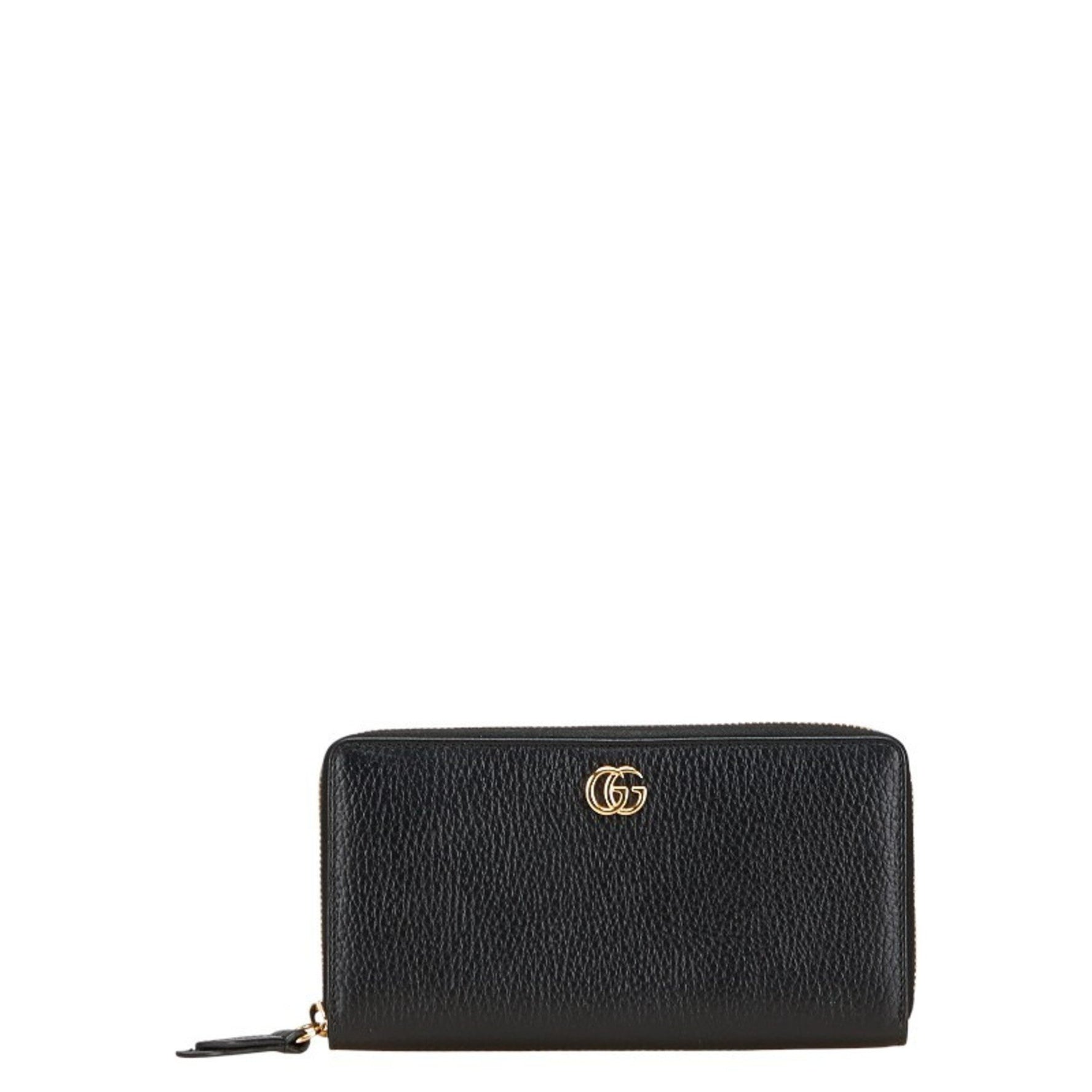 Gucci GG Marmont Zip-Around Long Wallet Leather