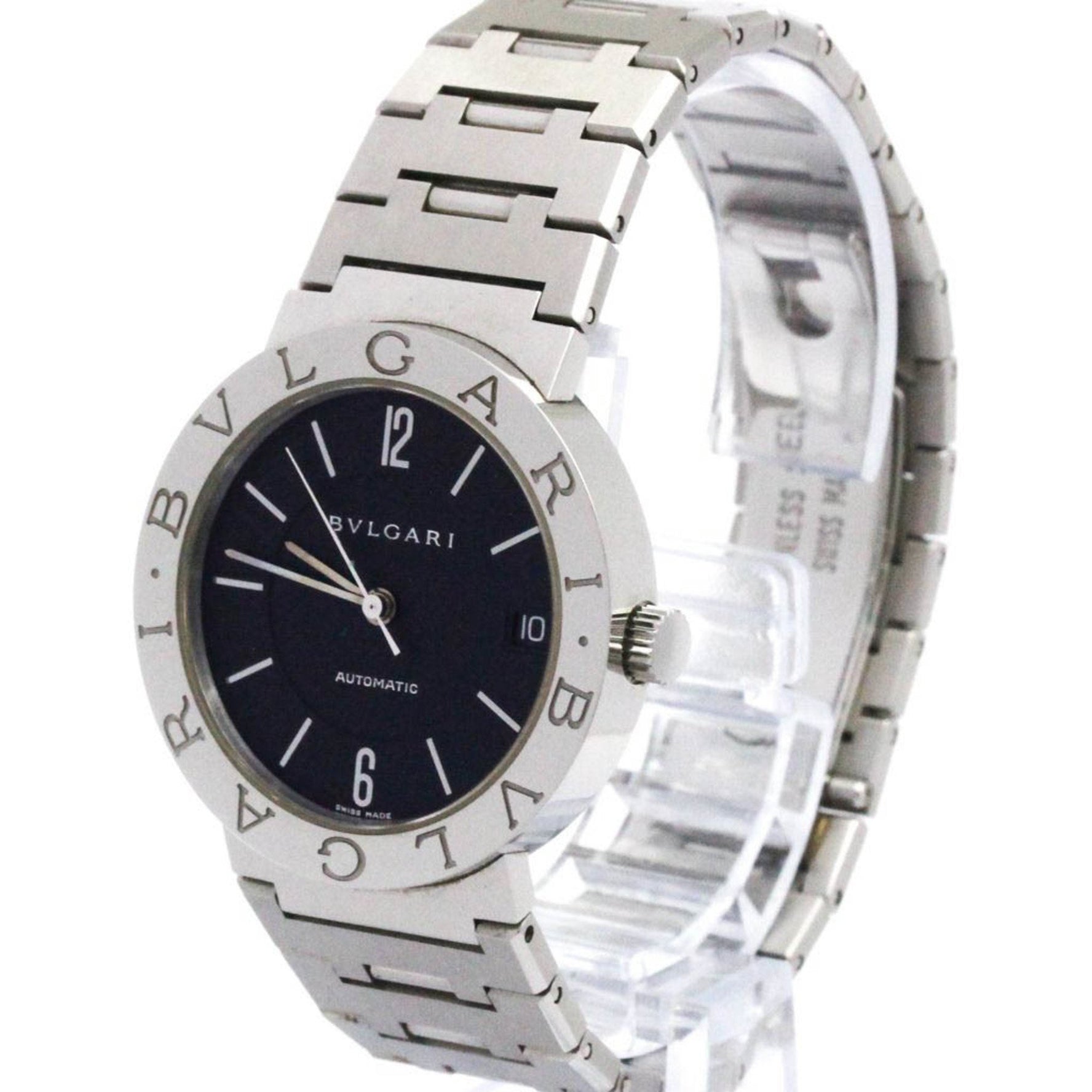BVLGARI BVLGARI-BVLGARI Steel Automatic Watch AUTO Polished