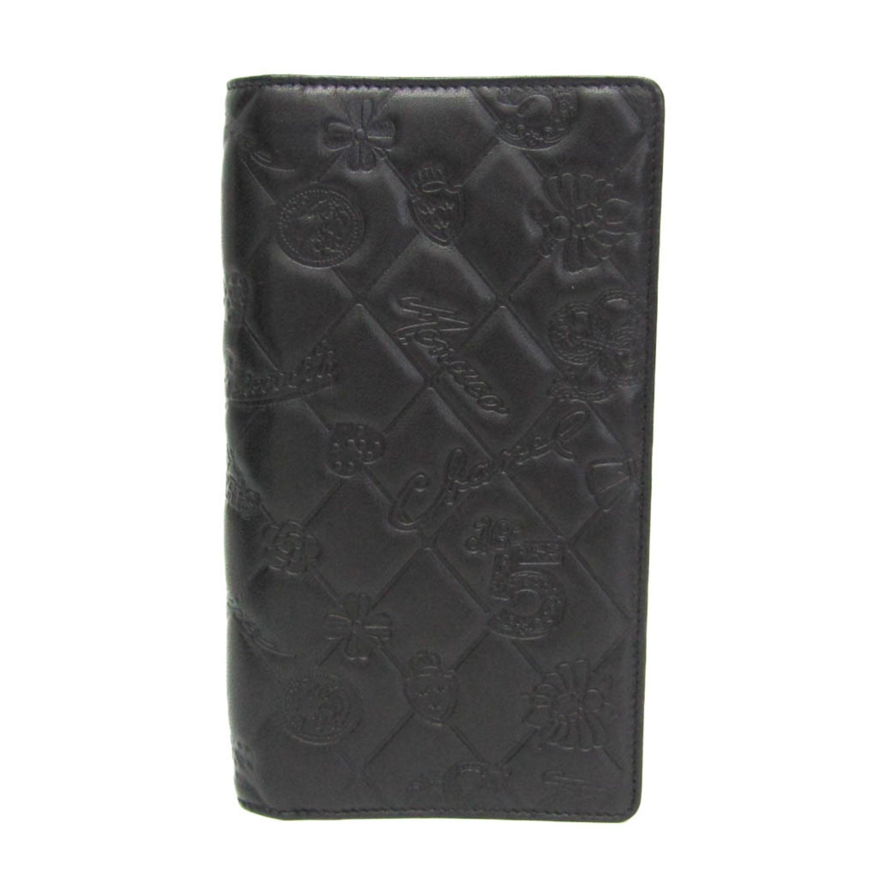 Chanel Symbol Charm Leather Long Wallet (bi-fold)
