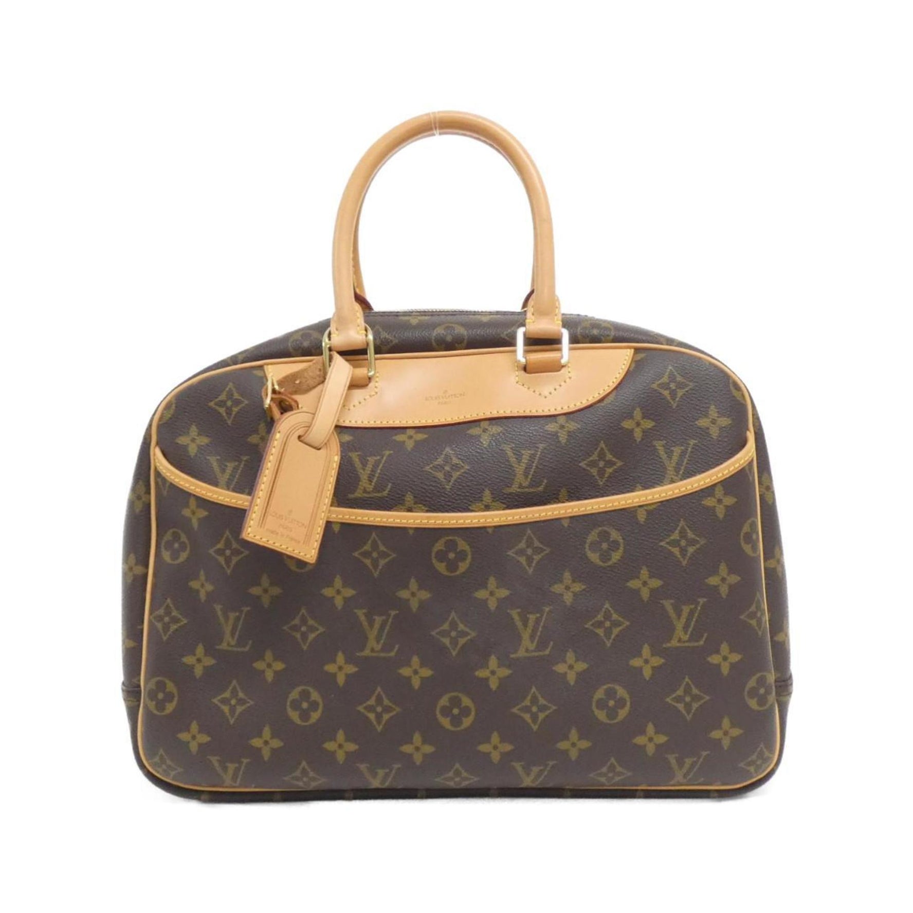 Louis Vuitton Monogram Bowling Vanity Handbag