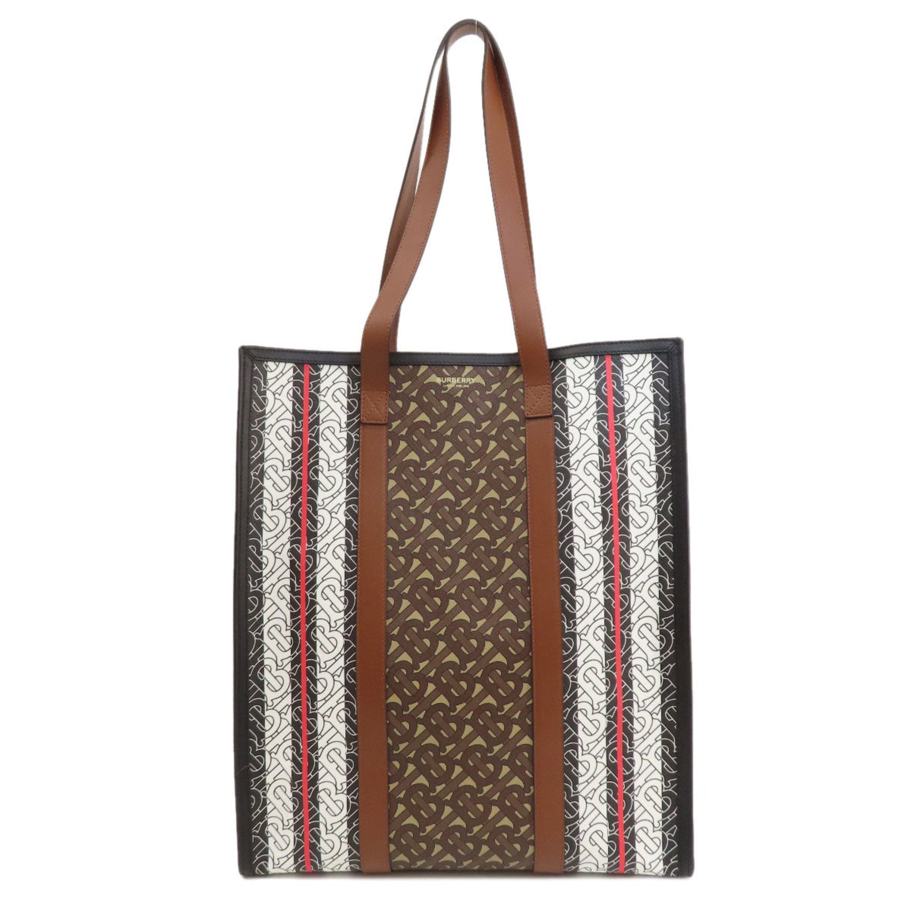 Burberry B Tote Bag Leather