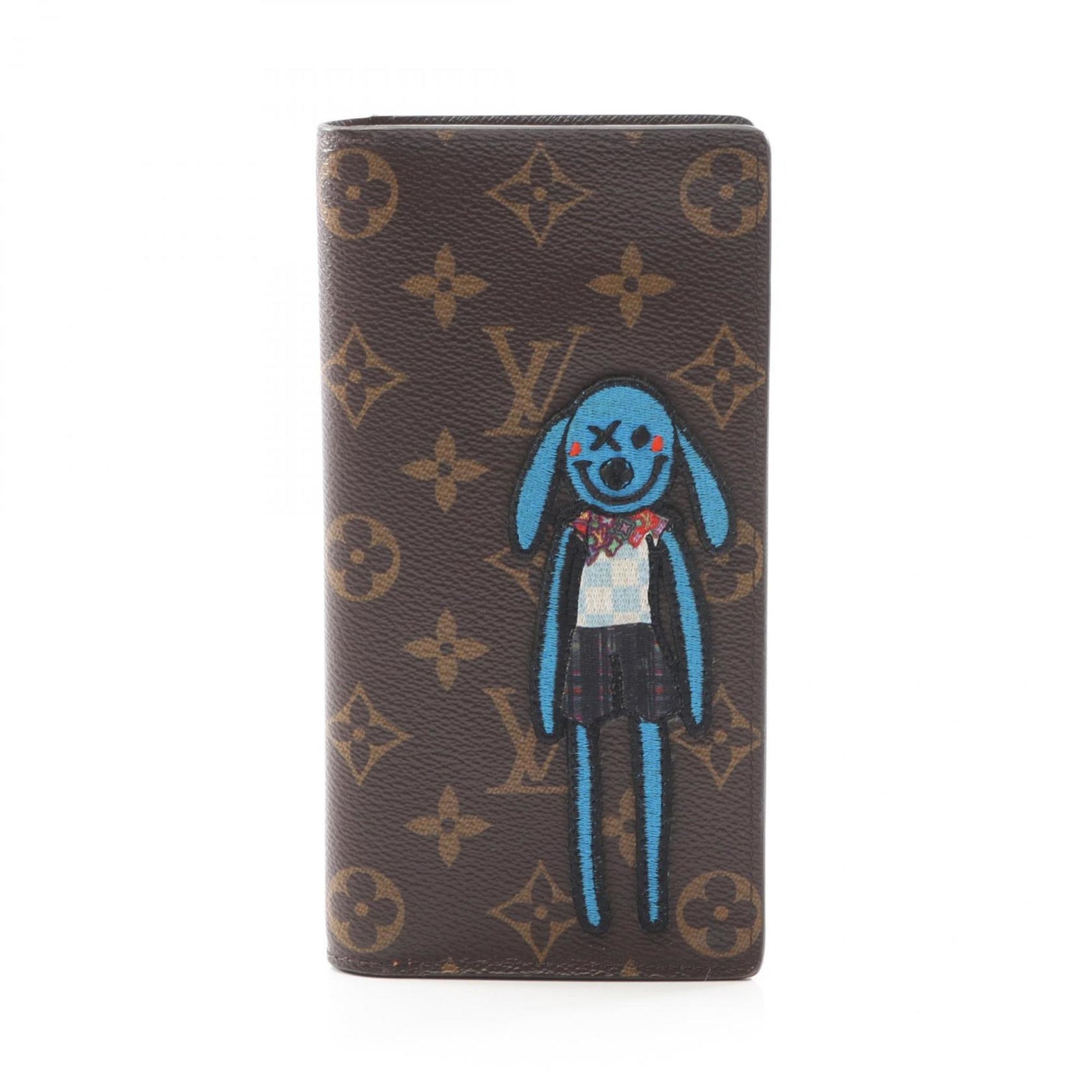 Louis Vuitton Portefeuille Brazza NM Bifold Long Wallet, Coated Canvas, Monogram, Brown, Multicolor