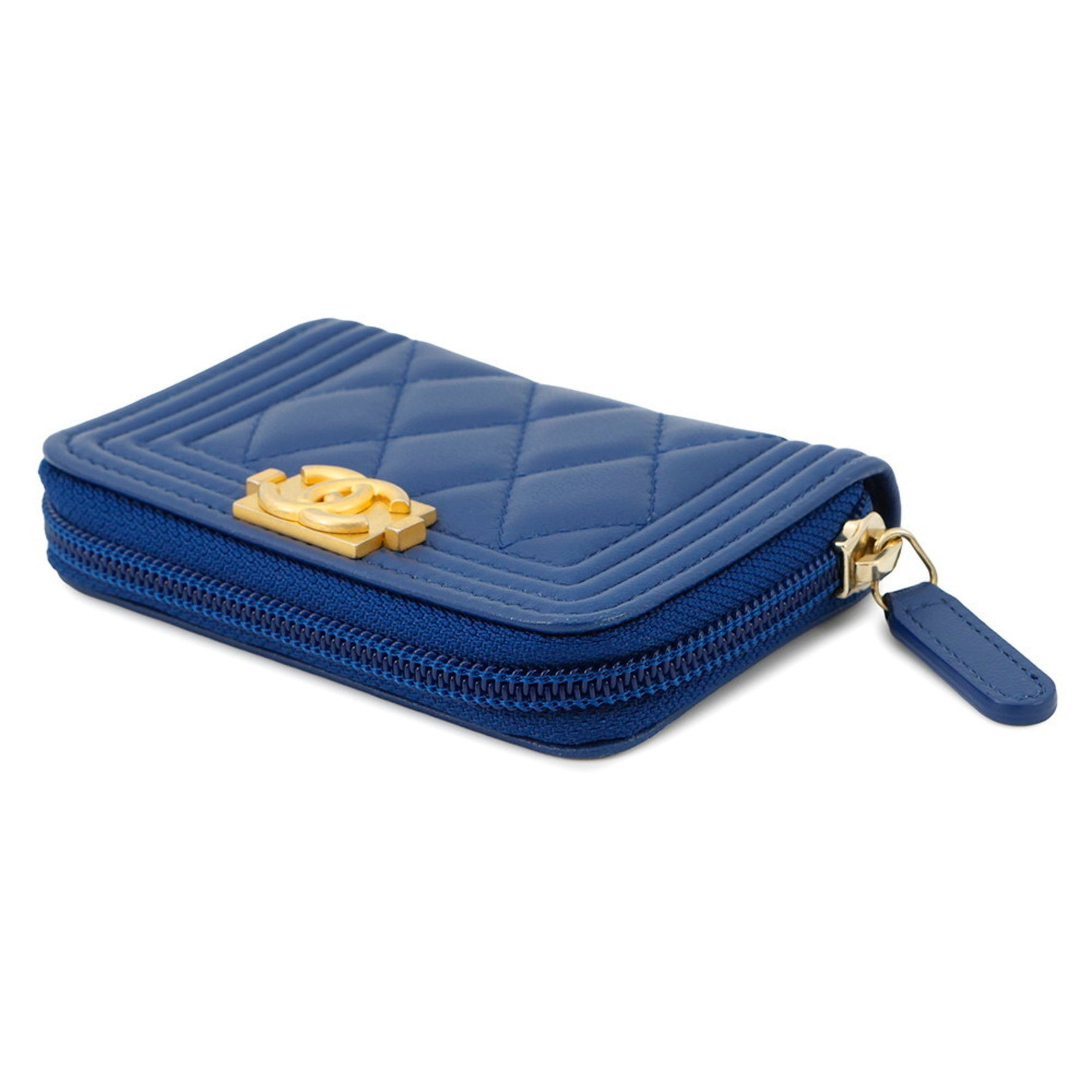 Chanel wallet/coin case, Boy Coco Mark Matelasse coin purse, wallet, business card case