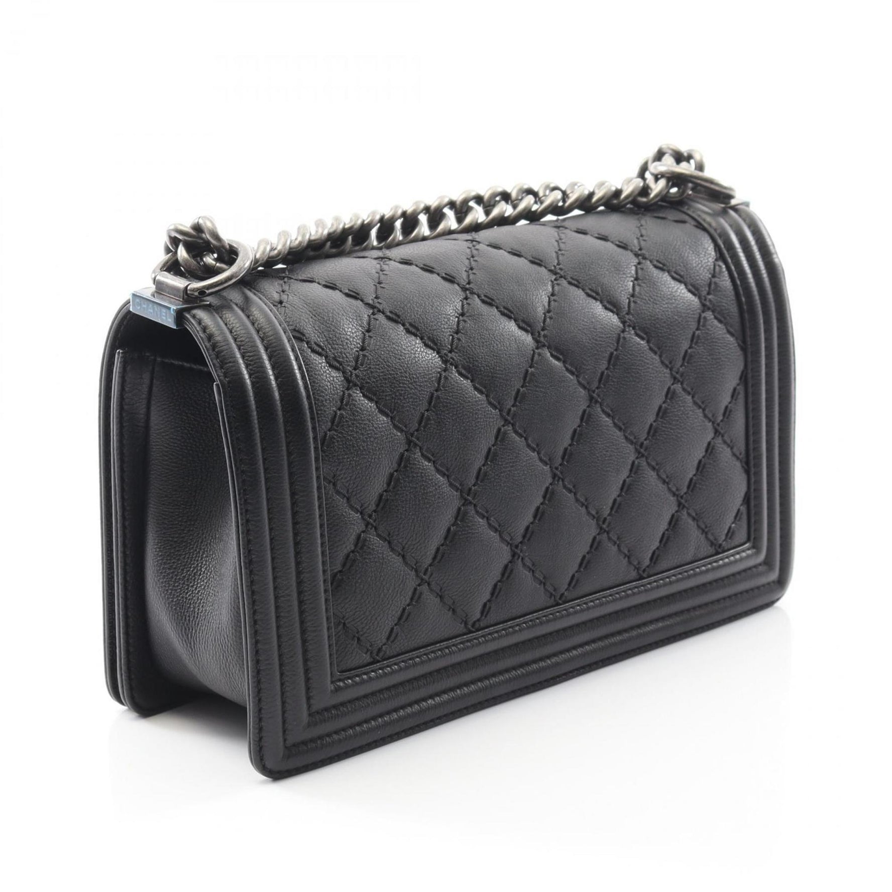 CHANEL Boy Shoulder Bag, Leather