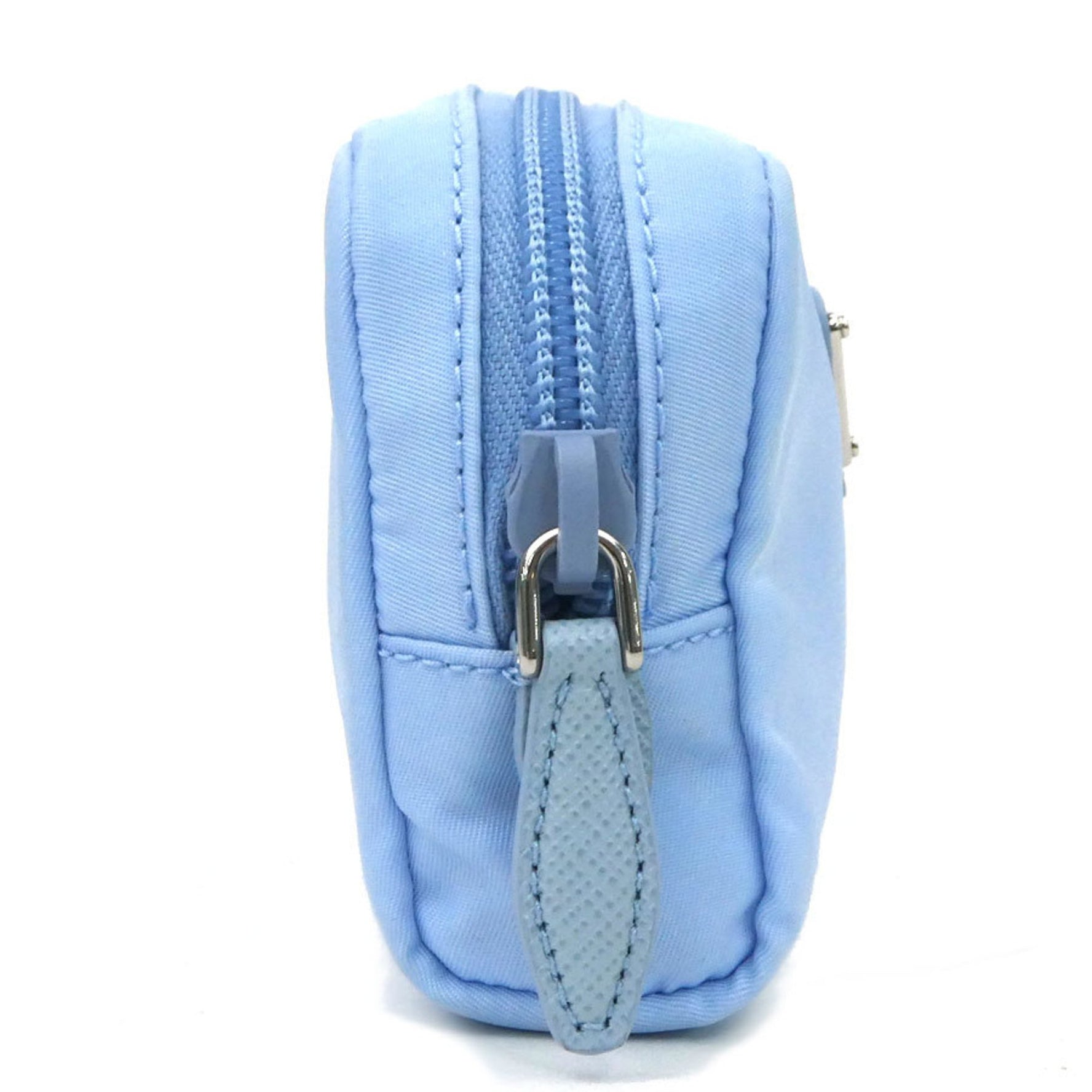 Prada Pouch Bag Nylon Light Blue