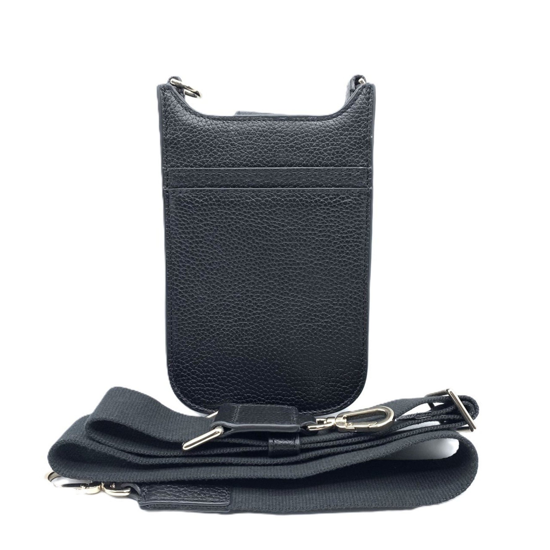 TORY BURCH Shoulder Bag Pochette Black Smartphone