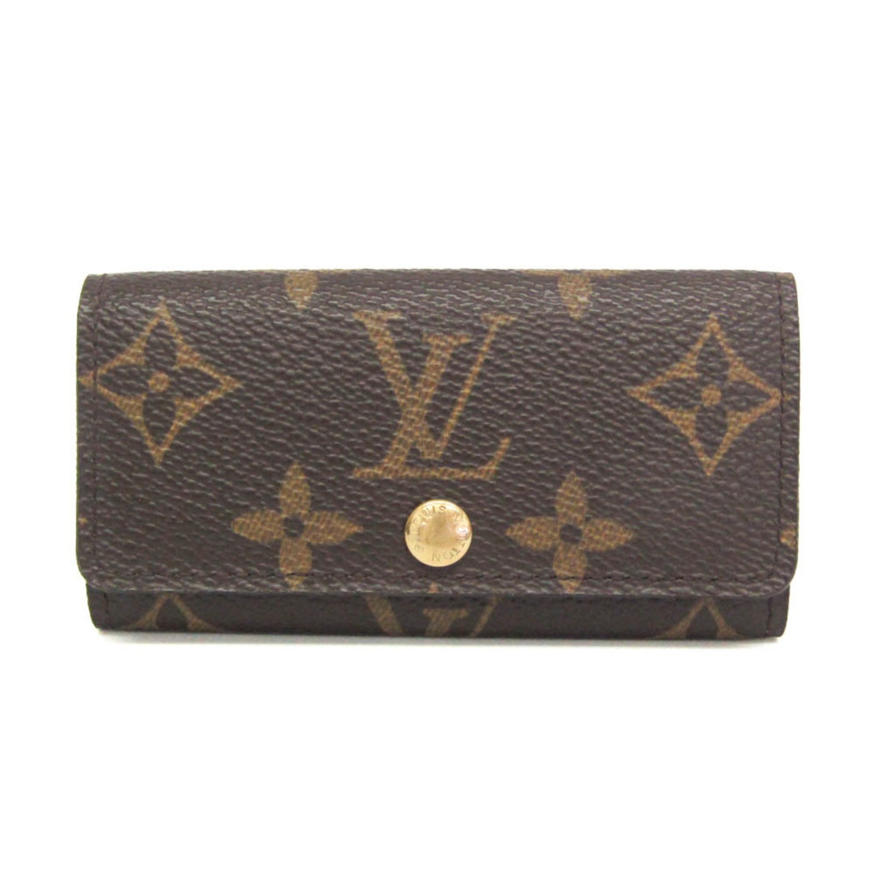 Louis Vuitton Monogram 4 Key Holder Men,Women Monogram Key Case