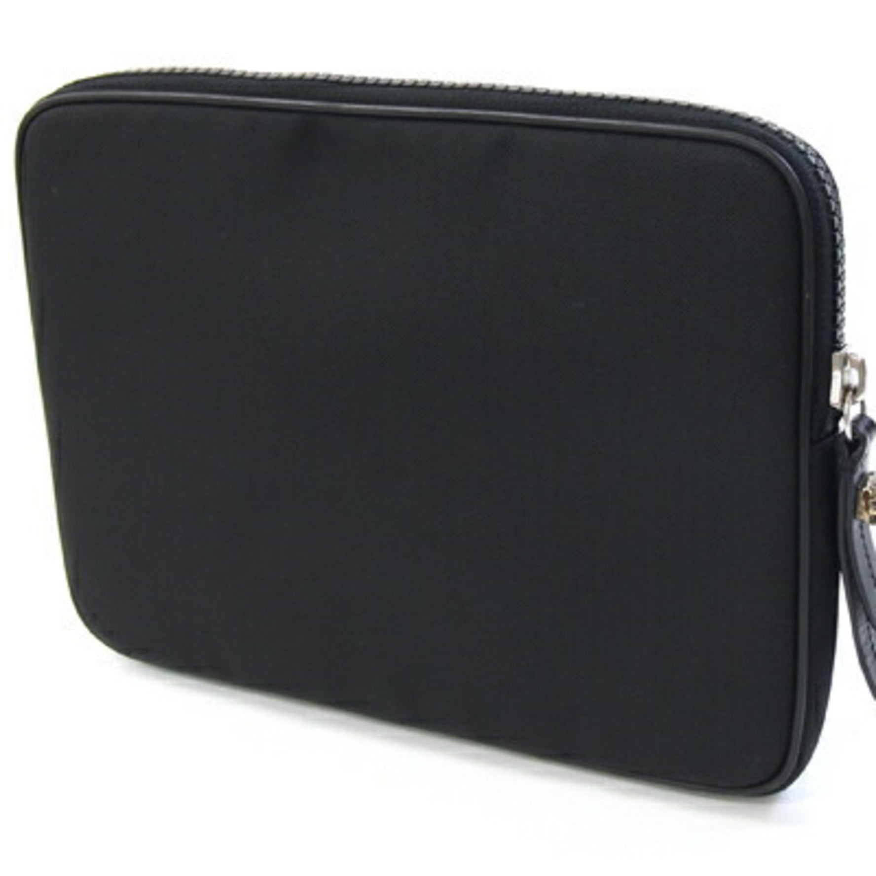 Gucci Clutch Bag Embroidered Laptop Case Canvas Leather Tablet Pouch Butterfly