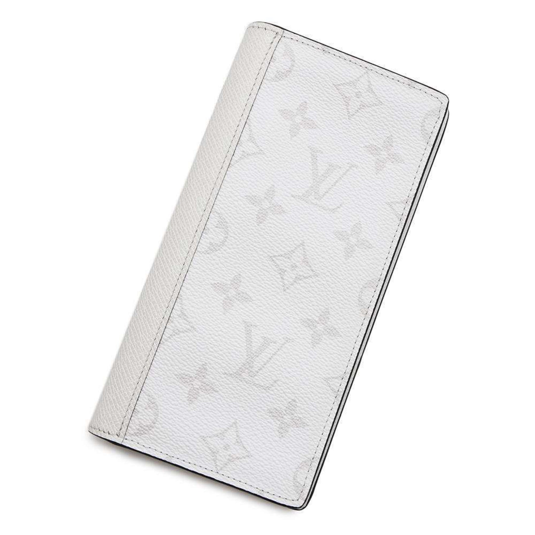Louis Vuitton Long Wallet Monogram Canvas Taiga Portefeuille Brazza NM
