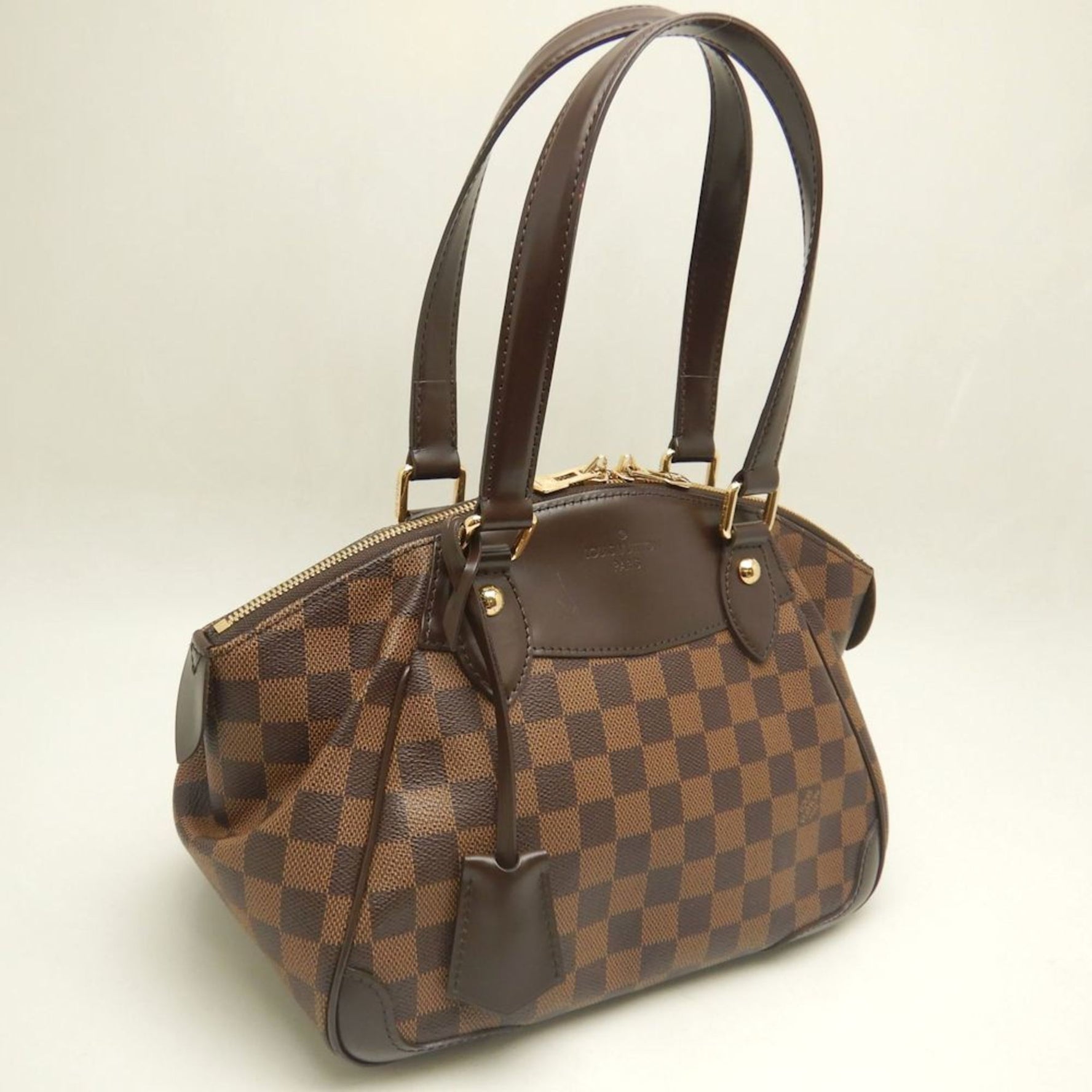 Louis Vuitton Damier Verona PM Handbag Ebene