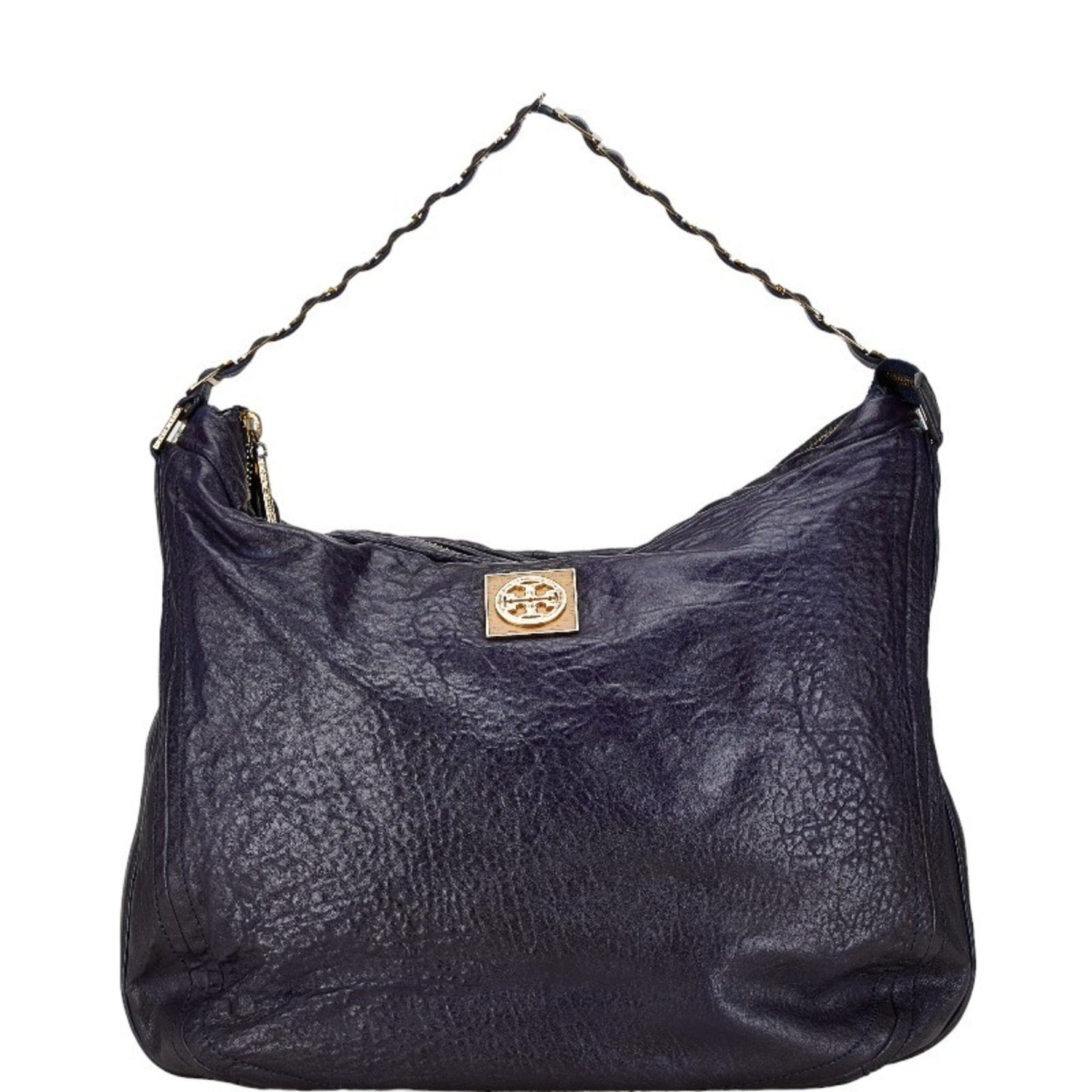 Tory Burch Gold Leather Tote Bag