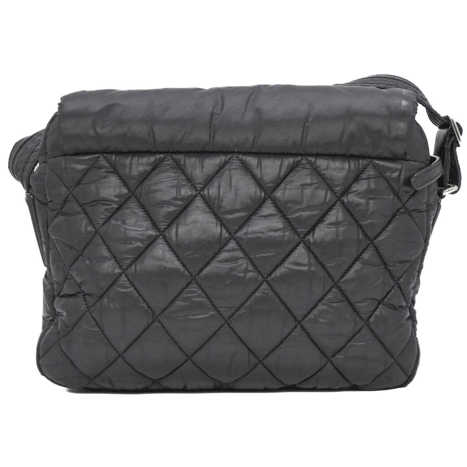 CHANEL Matelasse Coco Cocoon Shoulder Bag, Nylon, 8616