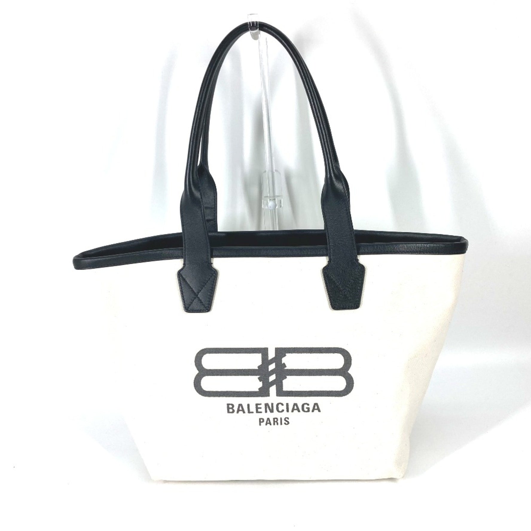 Balenciaga Bicolor Bag Shoulder Bag Tote Bag White Black