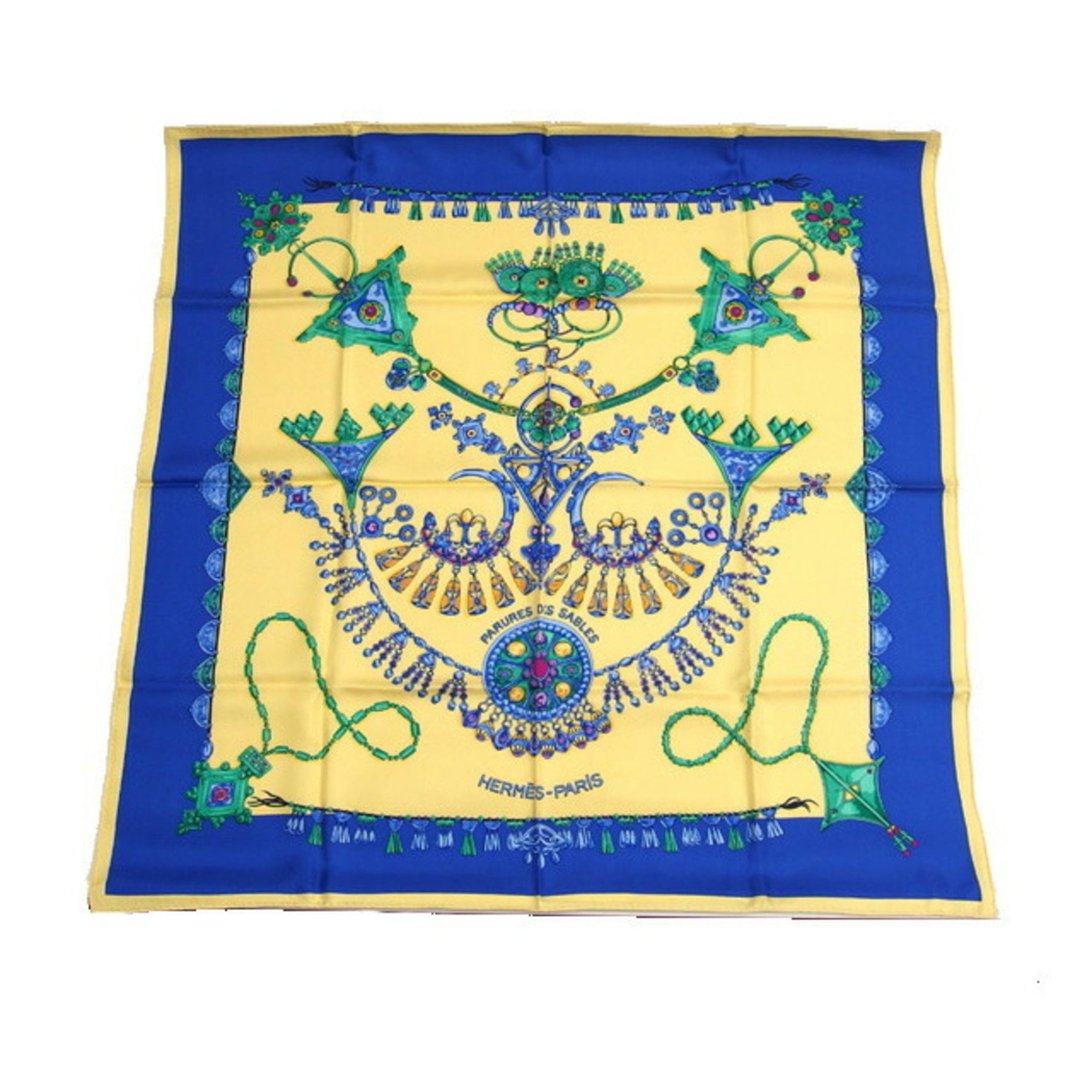 Hermes Carre 90 Desert Scarf Muffler