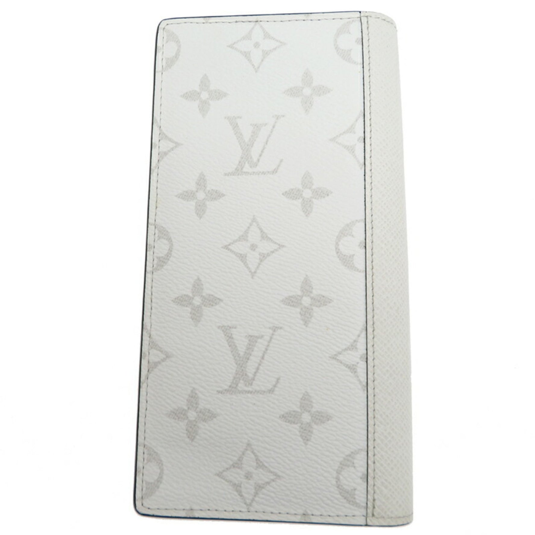 Louis Vuitton Portefeuille Brazza NM and Men's Long Wallet Taiga Rama Antarctica