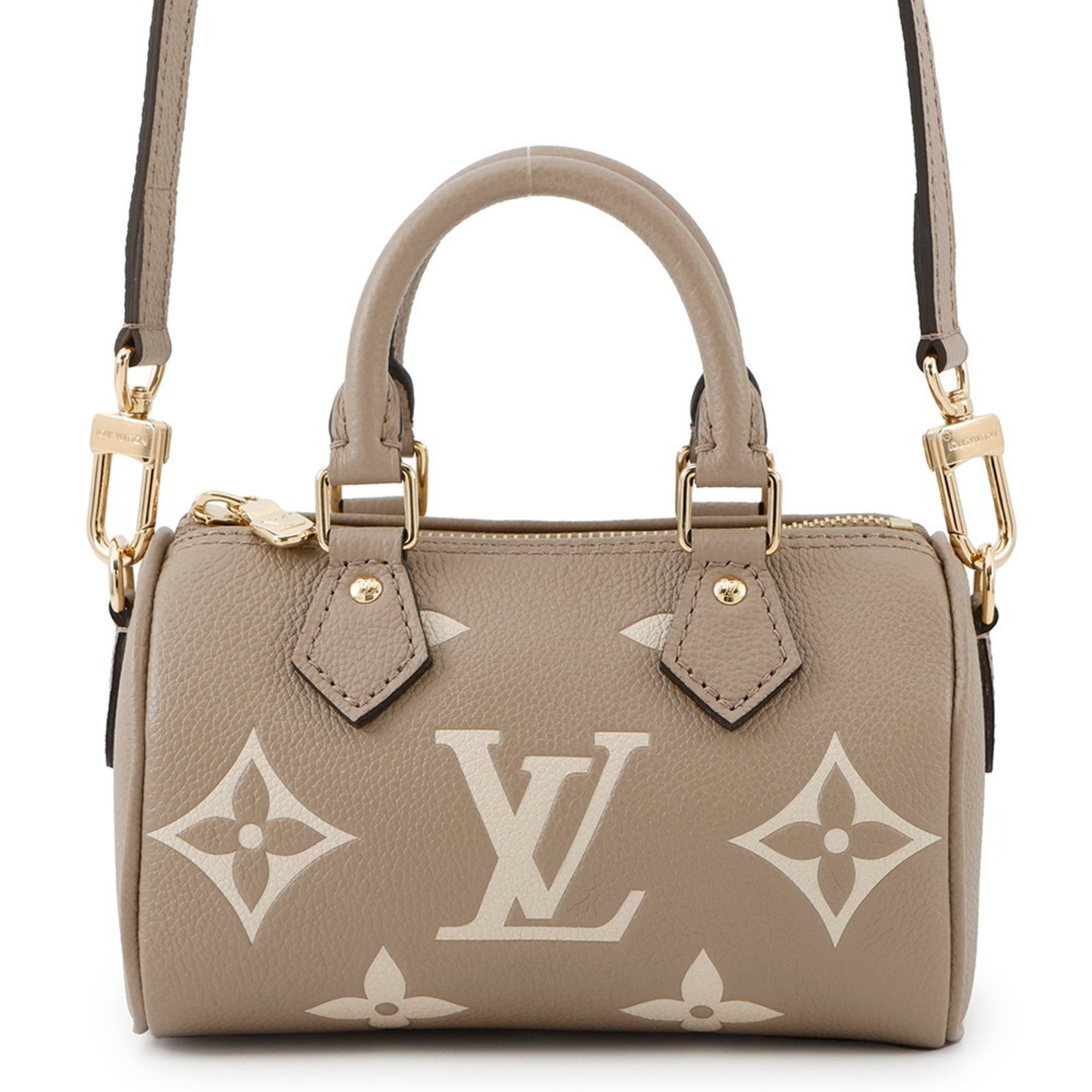 Louis Vuitton Monogram Empreinte Nano Speedy Handbag M82890 LOUIS VUITTON 2-way Shoulder Bag Sale Item
