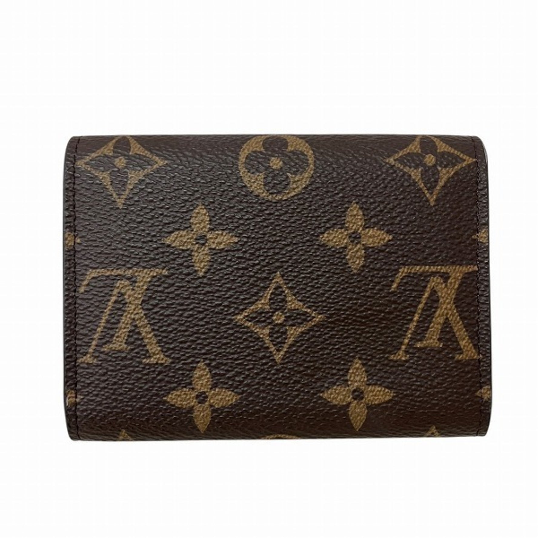 Louis Vuitton Monogram Porte Monnaie Rosary Wallet/Coin Case Wallet