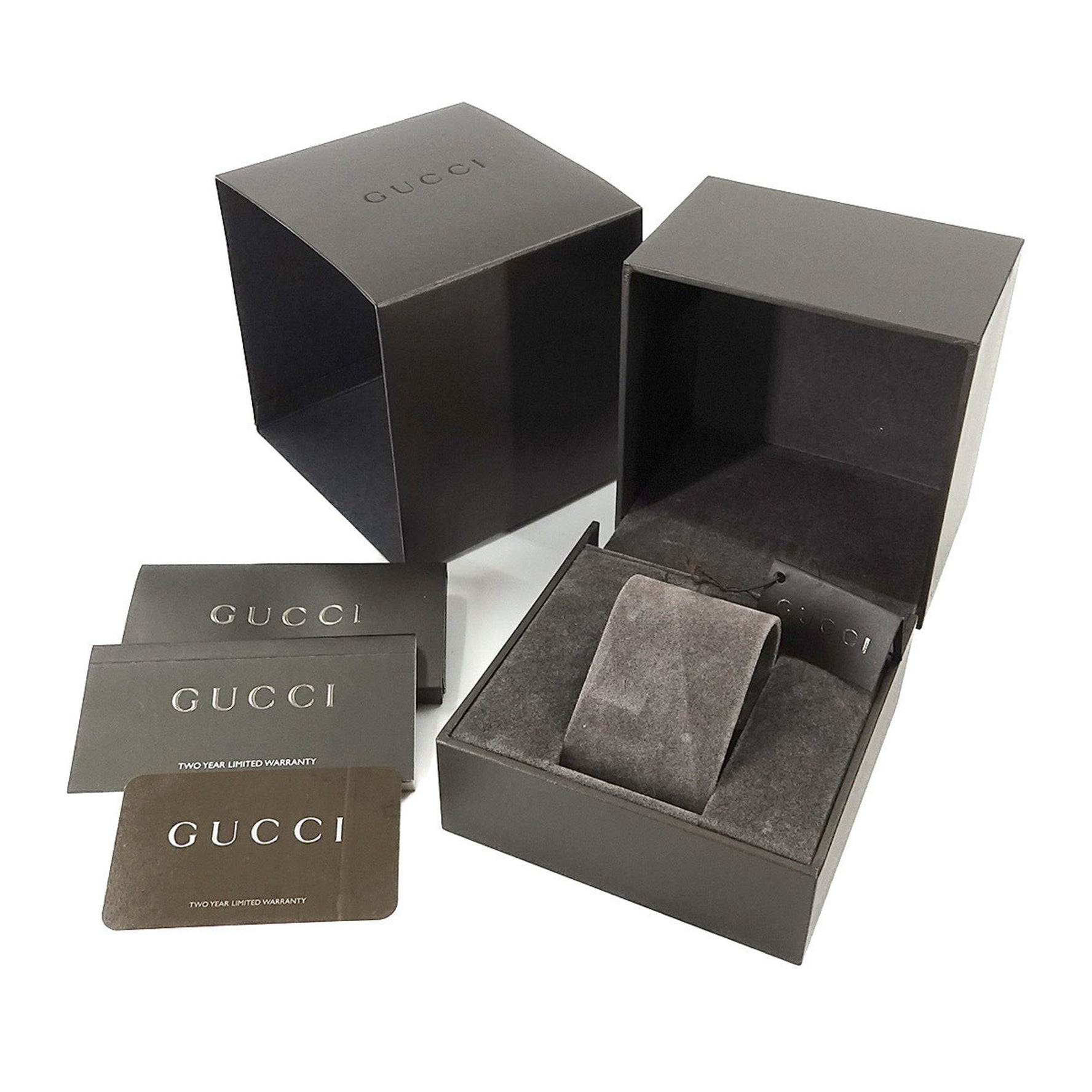 Gucci Bangle Watch Grey Quartz