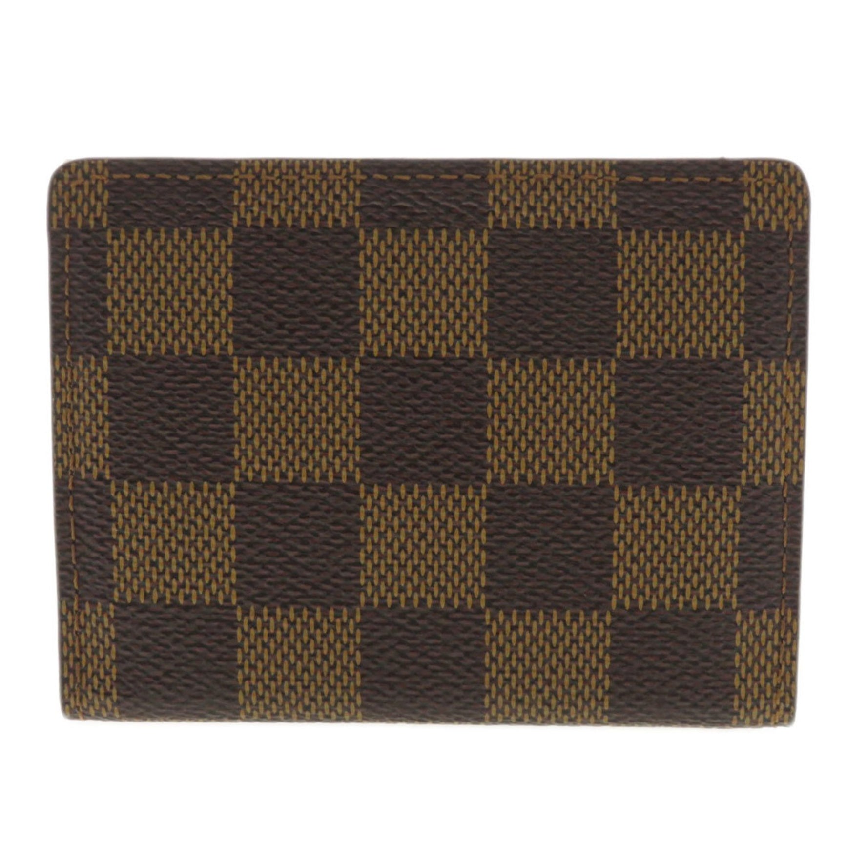 Louis Vuitton Ludlow Damier Ebene Wallet/Coin Case Canvas