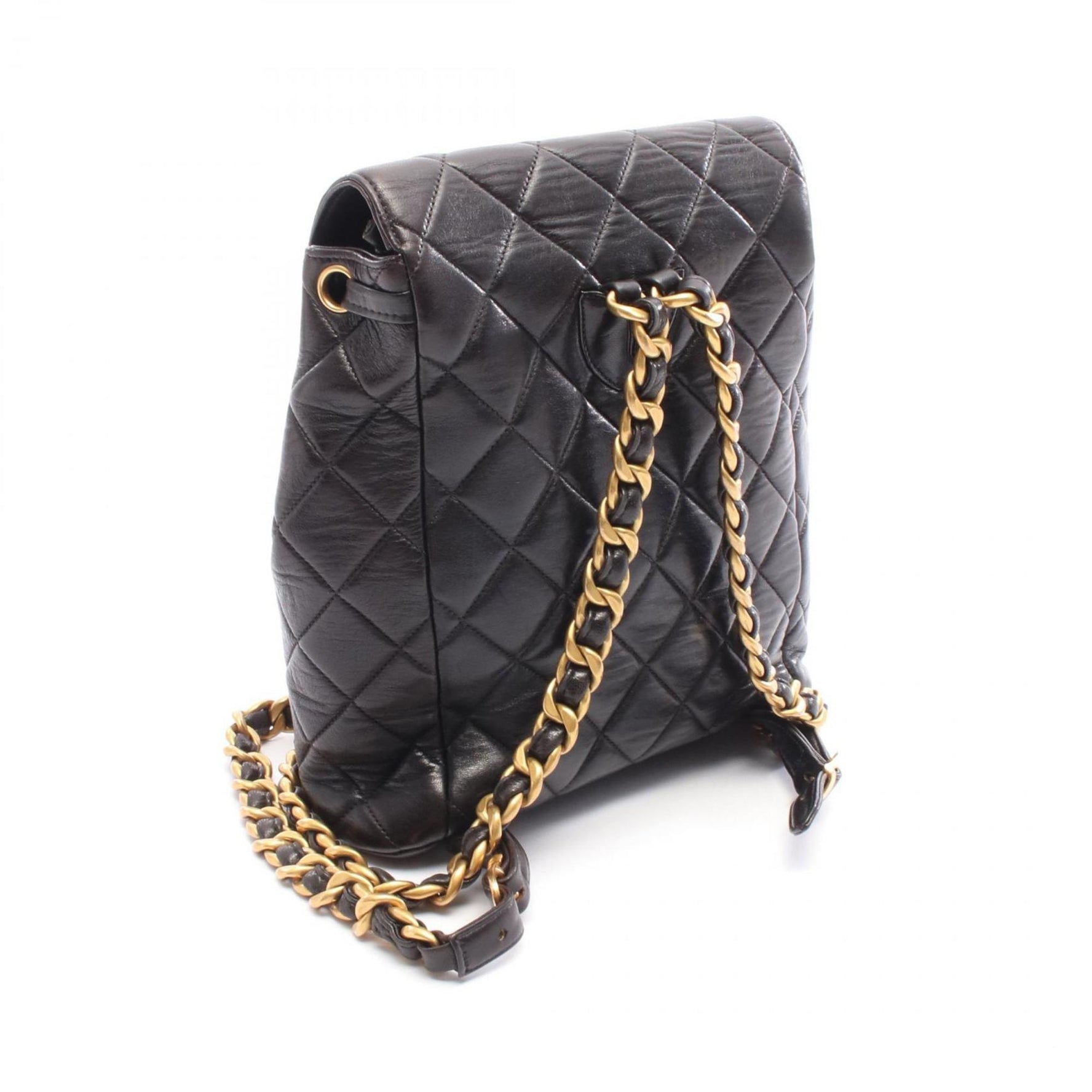 CHANEL Matelasse Backpack Bag in Lambskin Leather