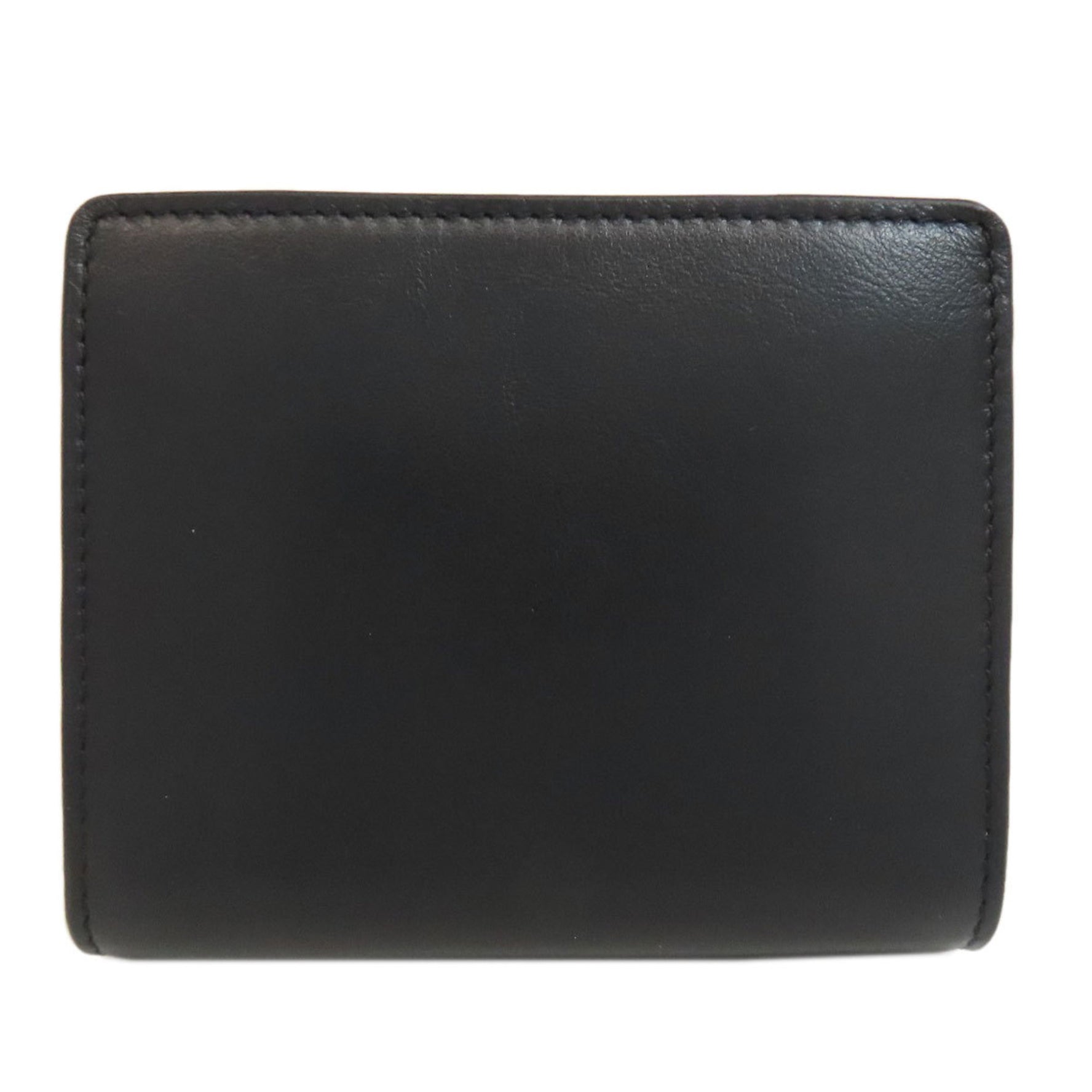 Chloé Chloe Sense Compact Wallet Bi-fold Calfskin